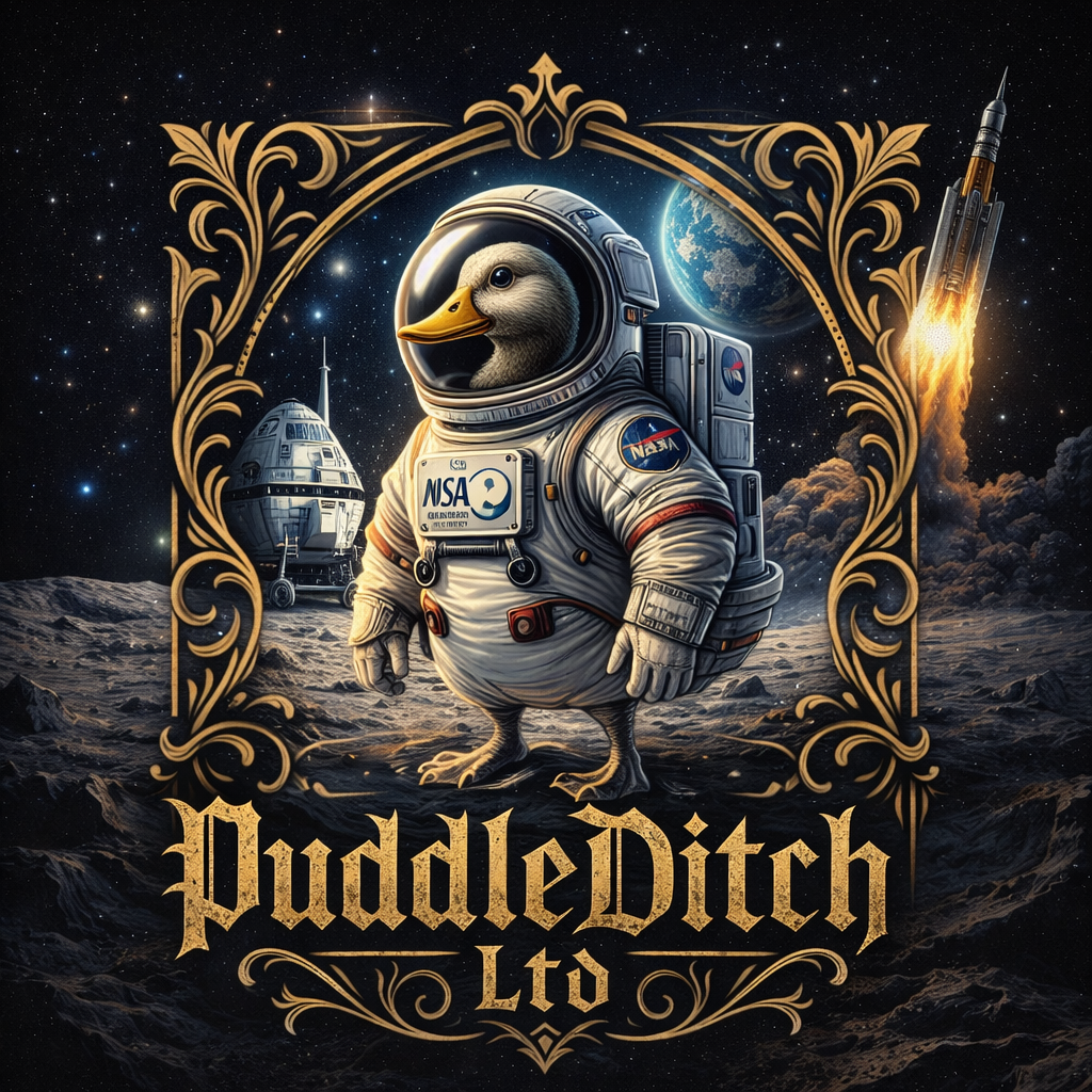 🚀 PuddleDitch Ltd: Unique Collectibles Inspired by Space, Fantasy & Imagination