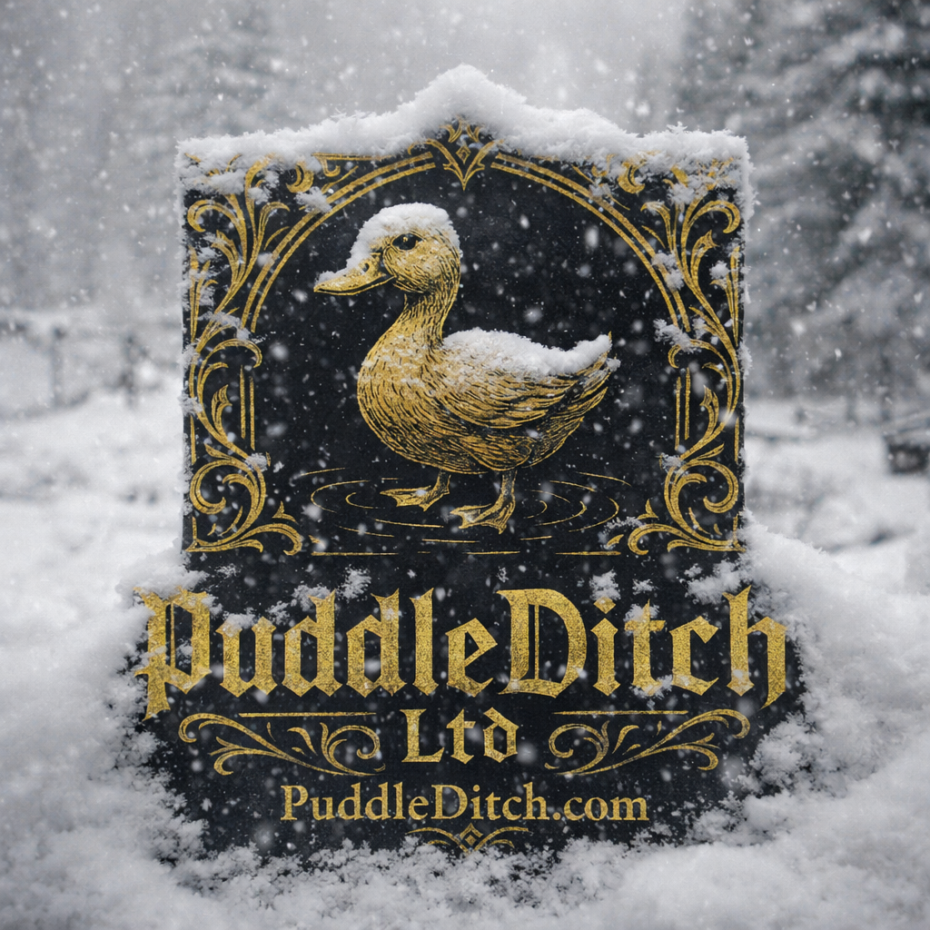 Cold Weather, Warm Drinks, and the Quiet Joy of Visiting PuddleDitch.com