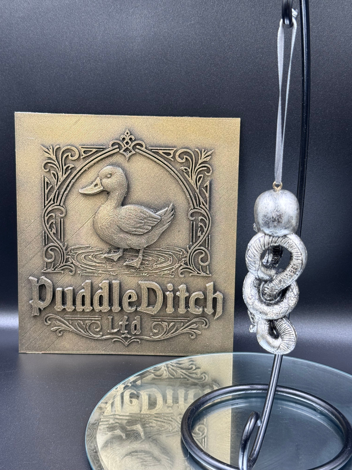 Harry Potter Dark Mark Voldemort Hanging Ornament, Silver, 9.5cm