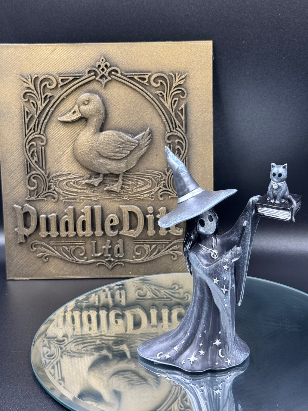 Little Souls Shimmer Witch Cat Figurine 12.5cm | Nemesis Now