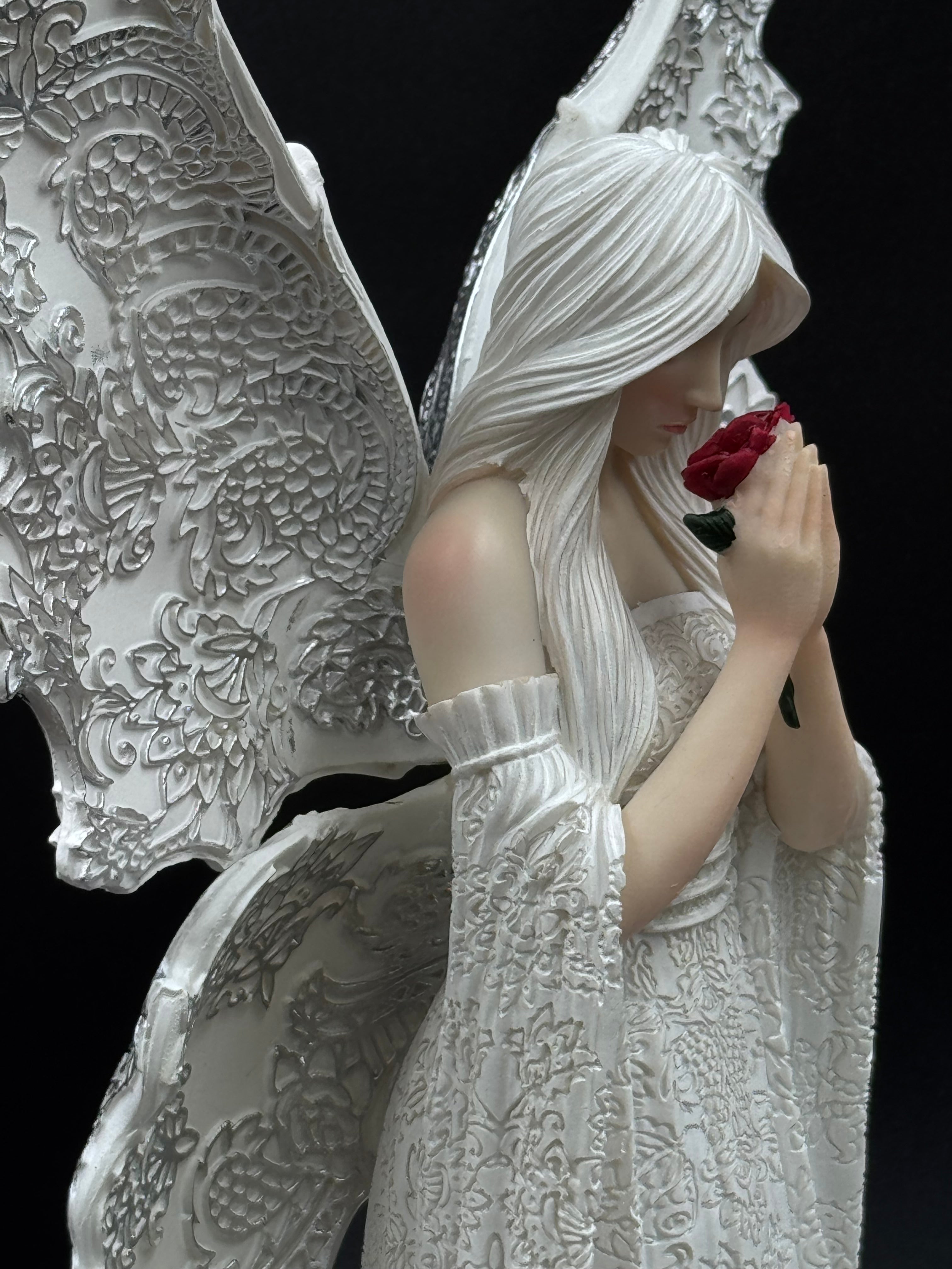 Anne Stokes Only Love Remains, Large Figurine, White, 35cm