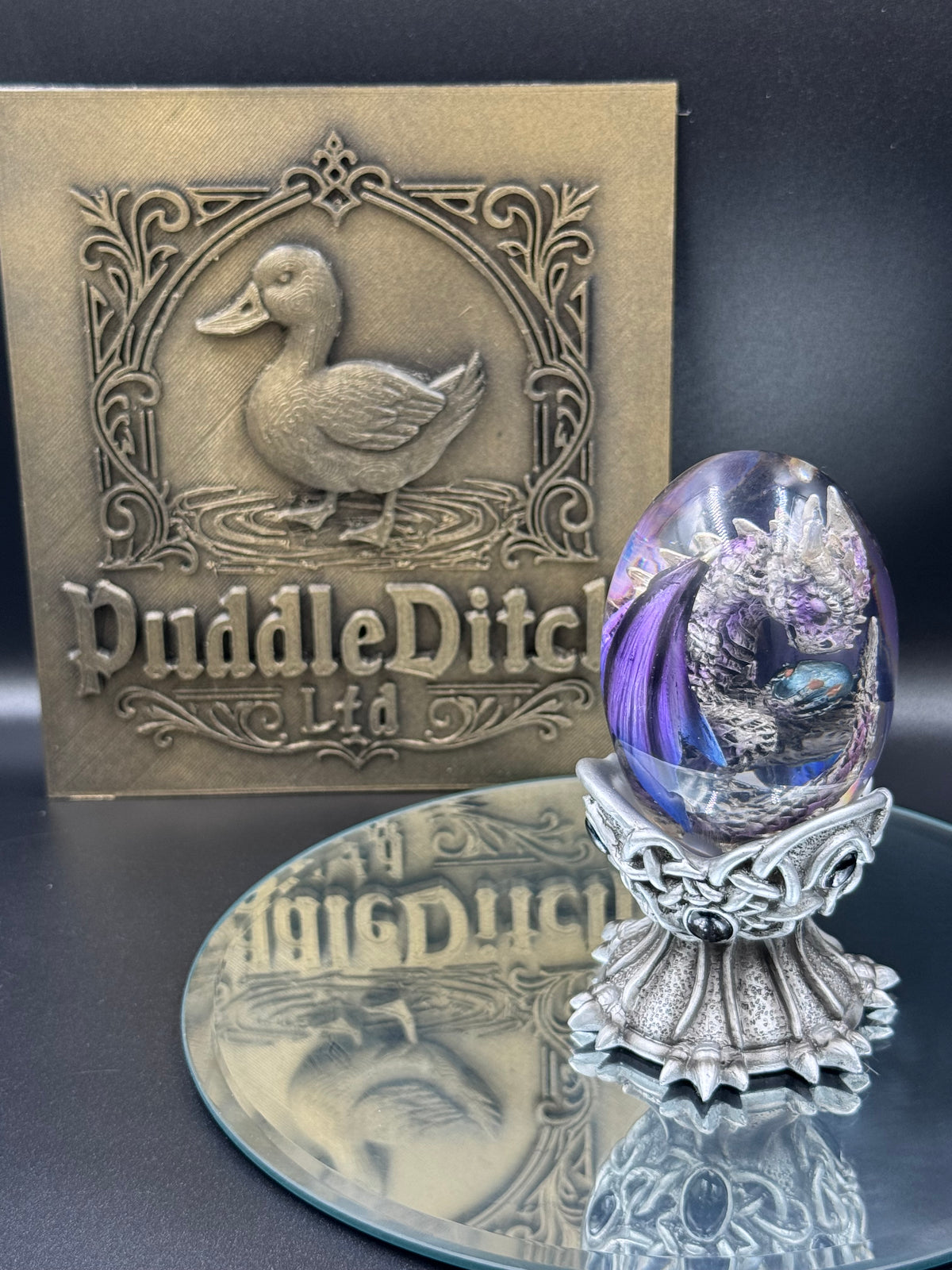 Elemental Dragonlings Air Dragon Figurine in Crystal Egg | Nemesis Now