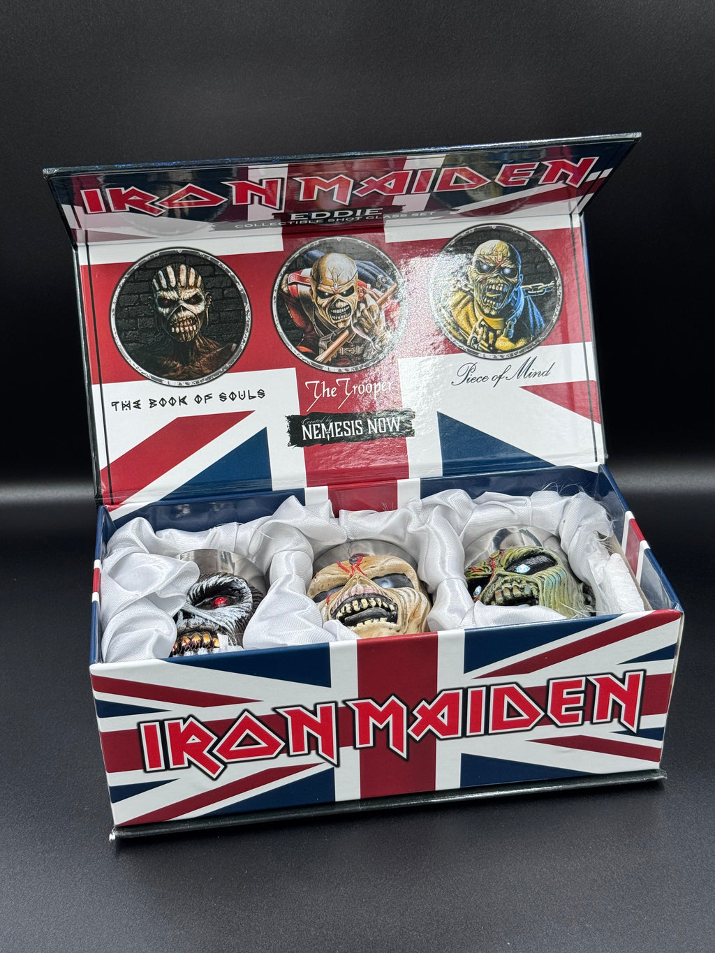 Iron Maiden Eddie Shot Glass Set 9cm