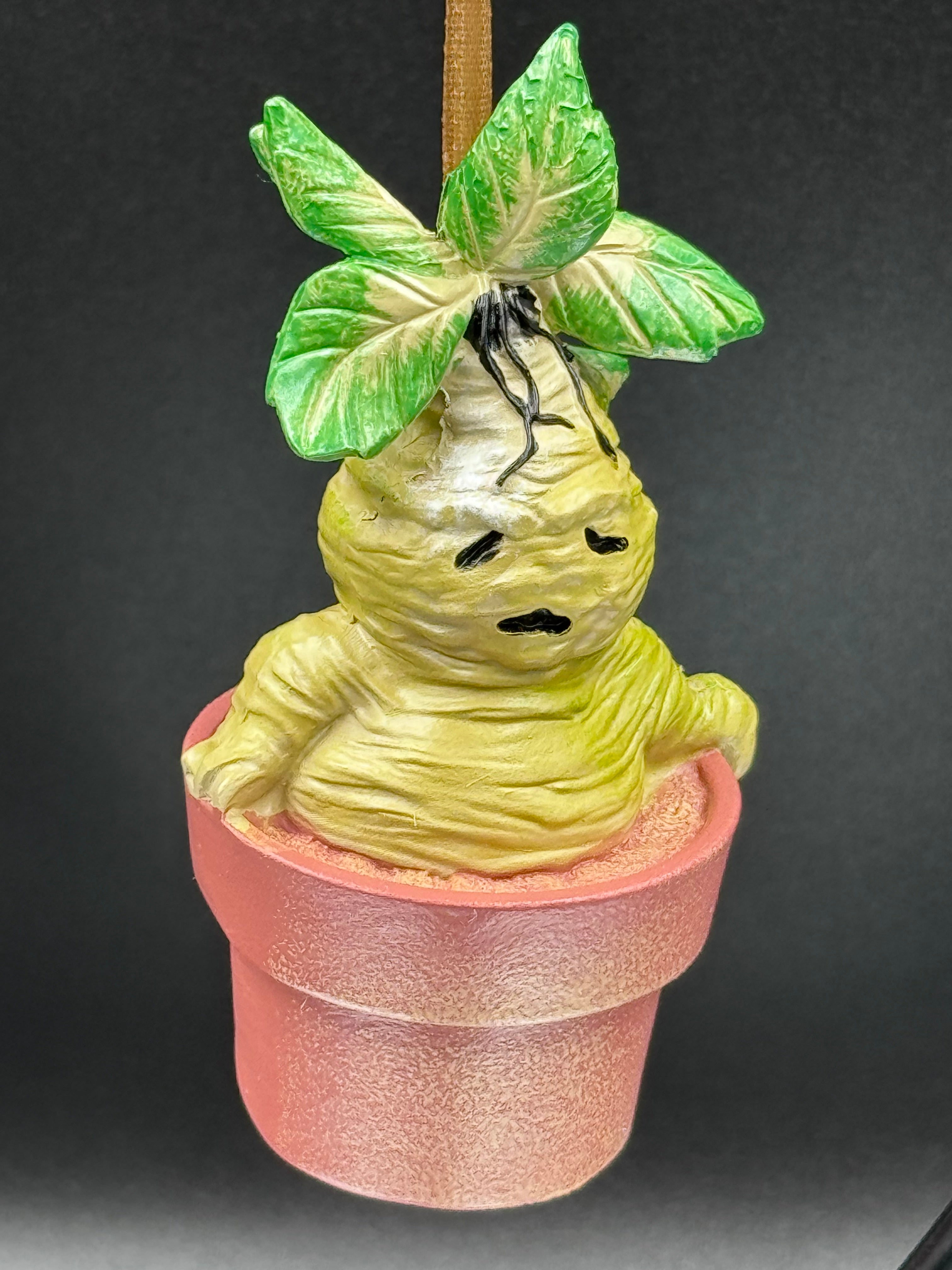Harry Potter Mandrake Hanging Ornament 9.5cm
