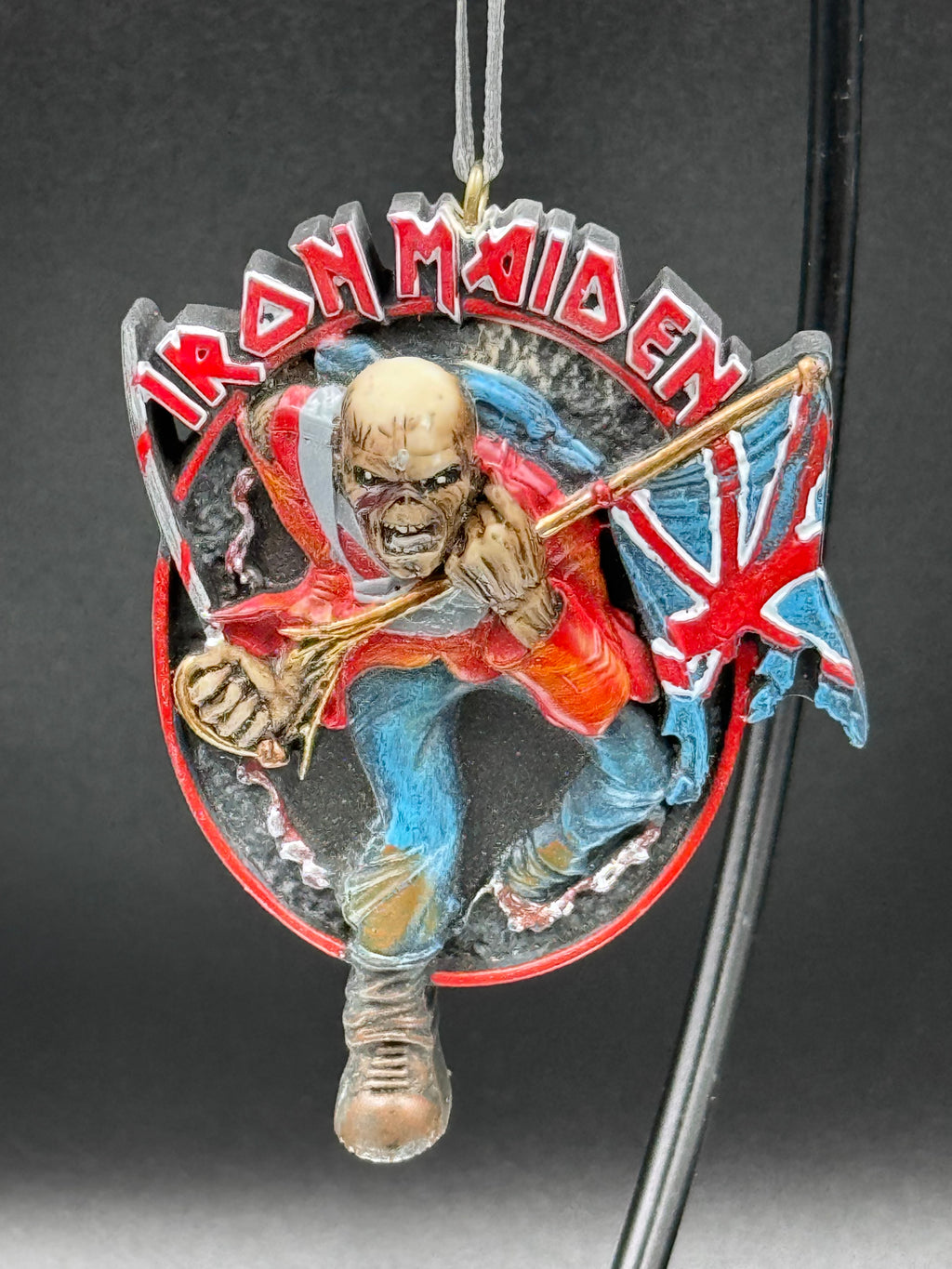 Iron Maiden The Trooper Hanging Ornament 8.5cm