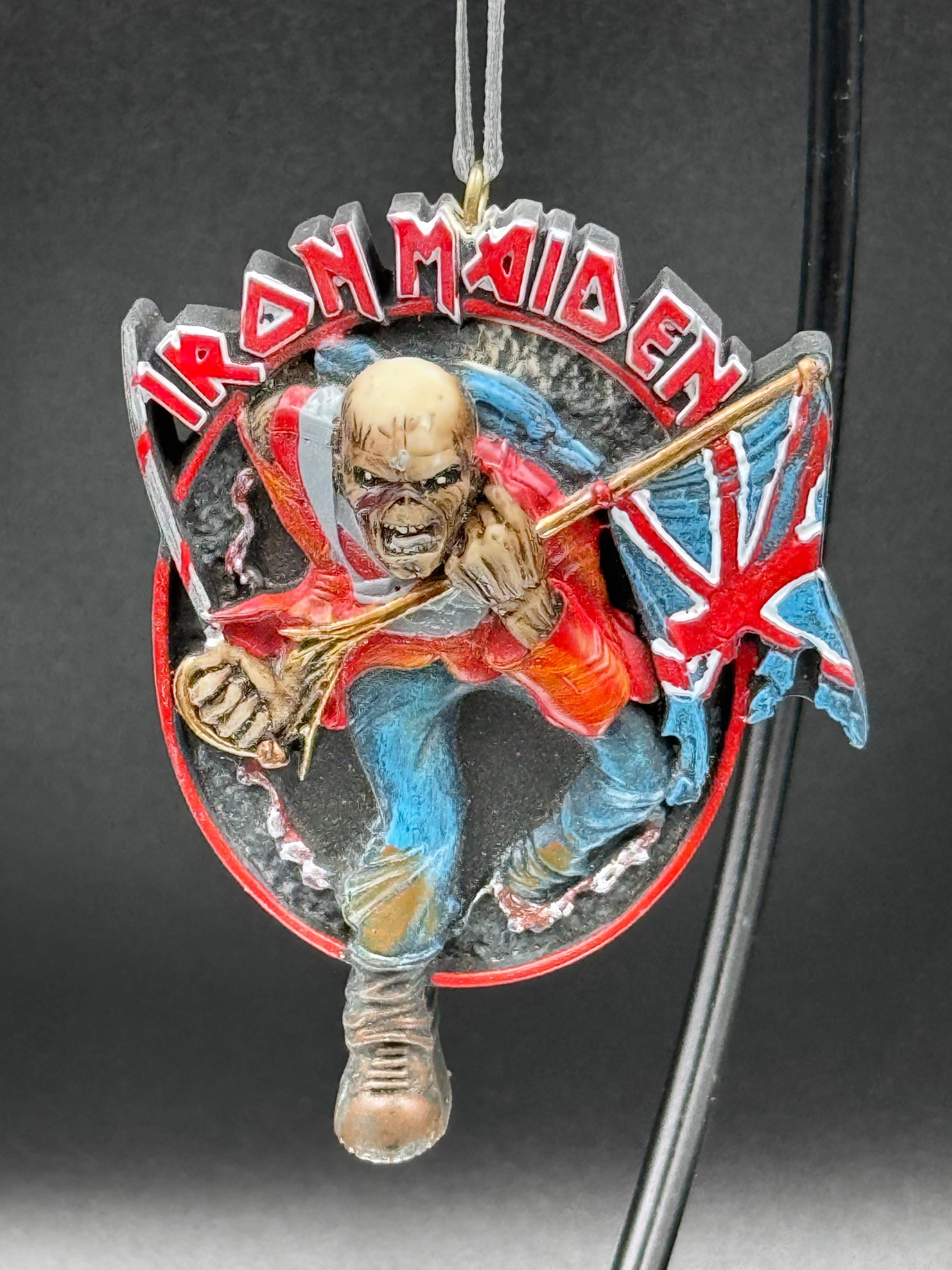 Iron Maiden The Trooper Hanging Ornament 8.5cm