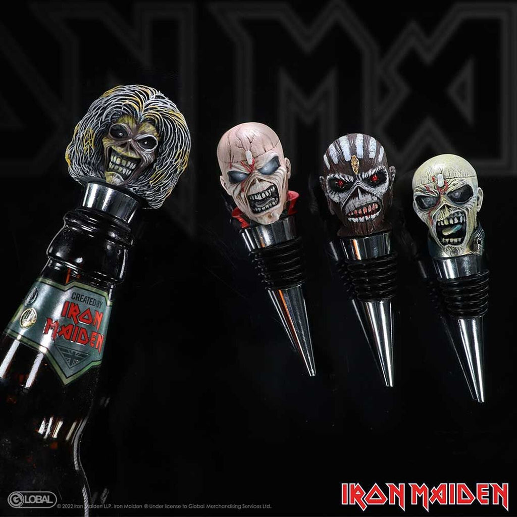 Iron Maiden Eddie Killers Bottle Stopper, 10cm | Nemesis Now