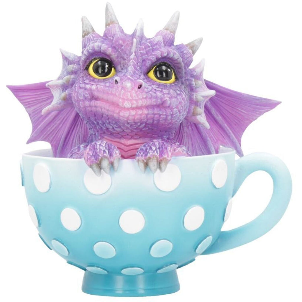 Cutieling Purple Dragon in Teacup Figurine 11.2cm – Nemesis Now