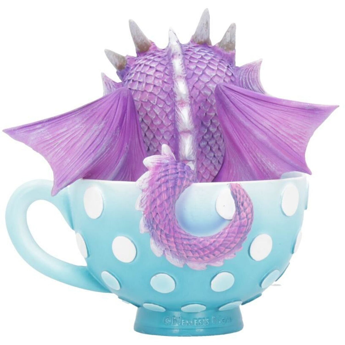 Cutieling Purple Dragon in Teacup Figurine 11.2cm – Nemesis Now