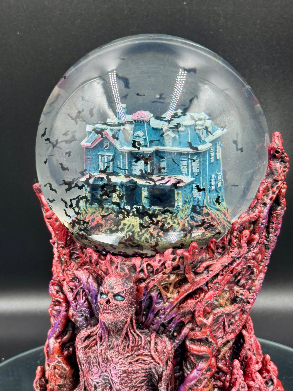 Stranger Things Vecna Snow Globe | Motorised Creel House Collectible | Nemesis Now