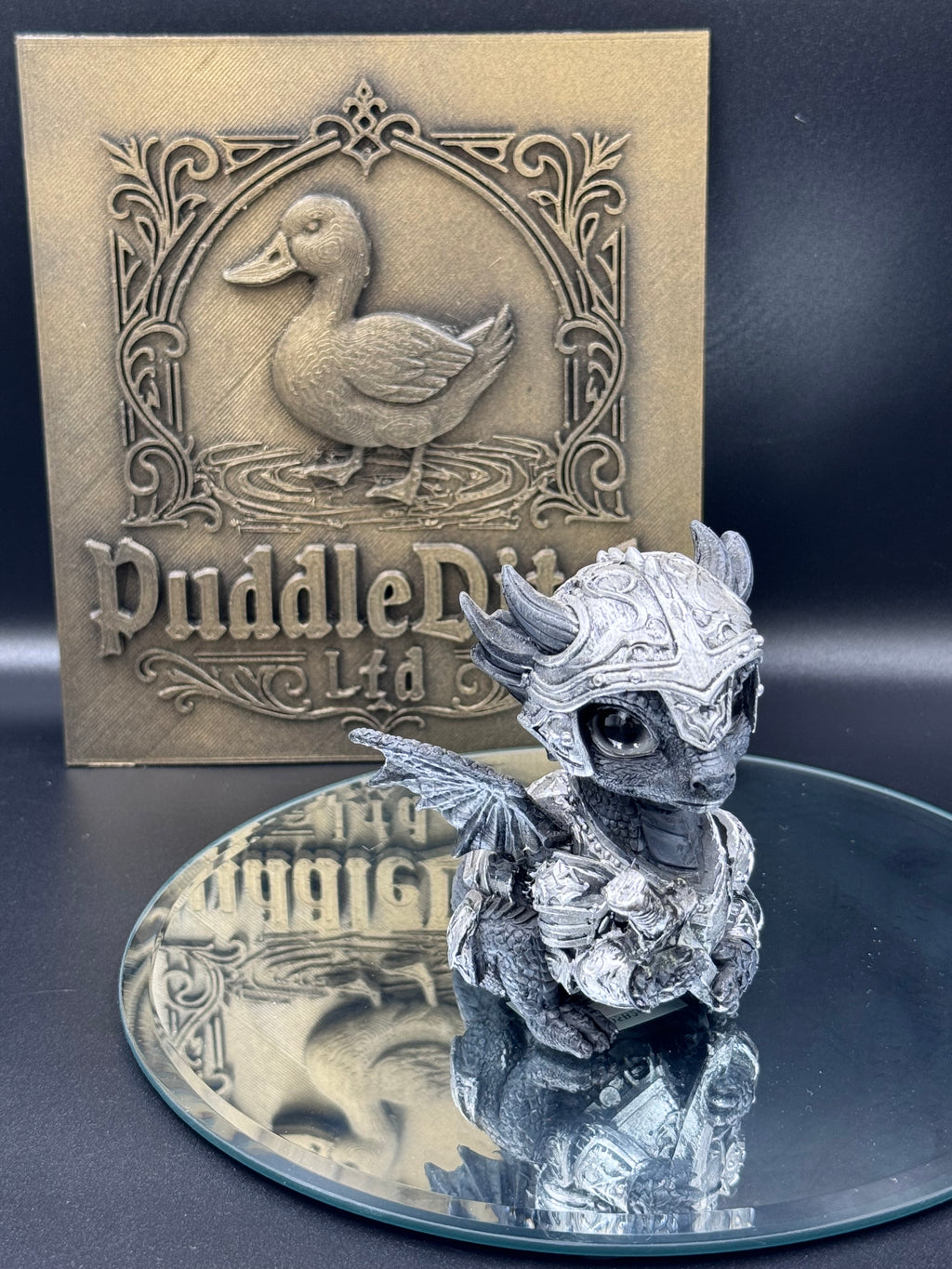Sir Swordflame Dragon Figurine 10cm