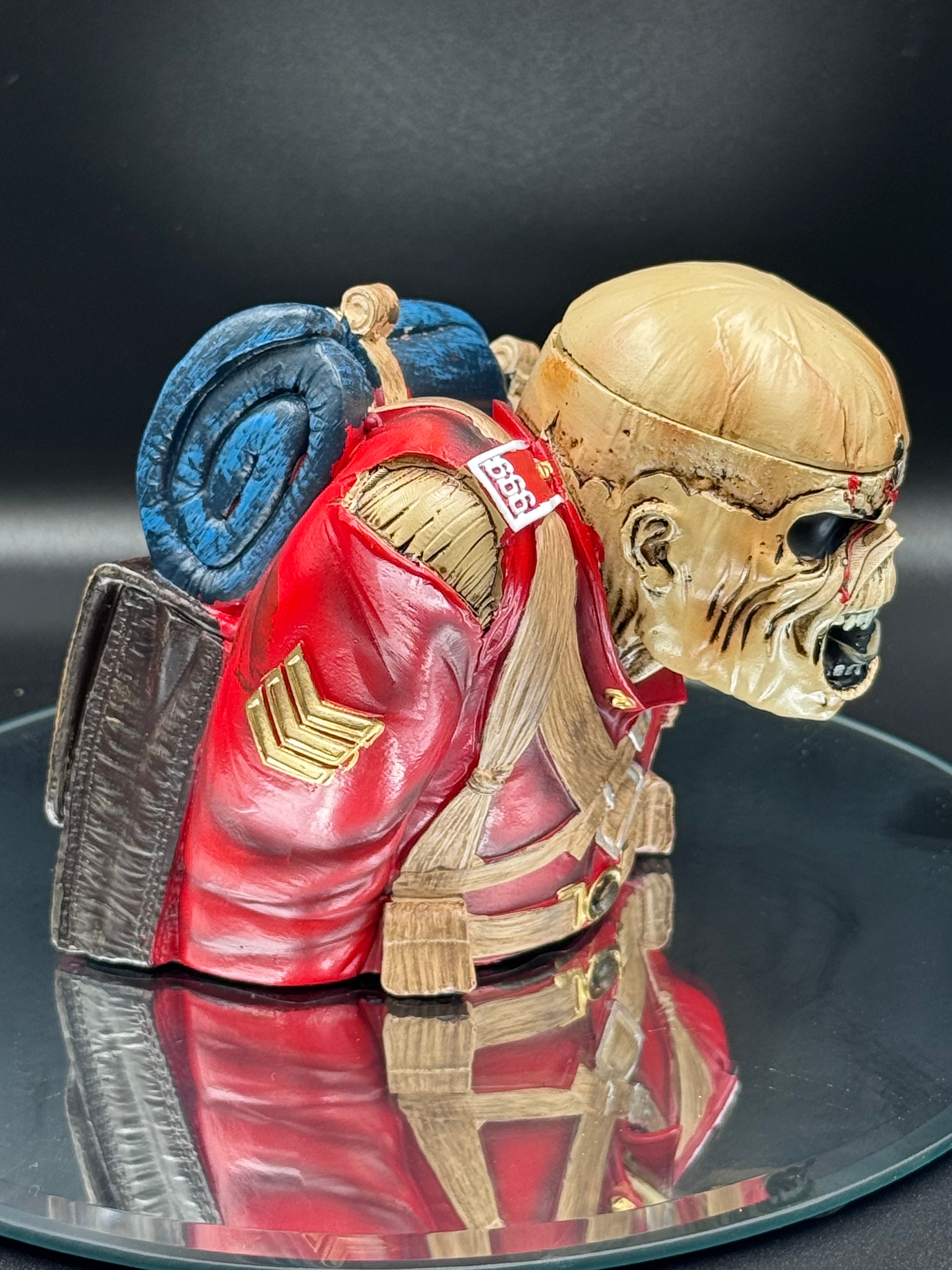 Iron Maiden The Trooper Bust Box (Small) 12cm