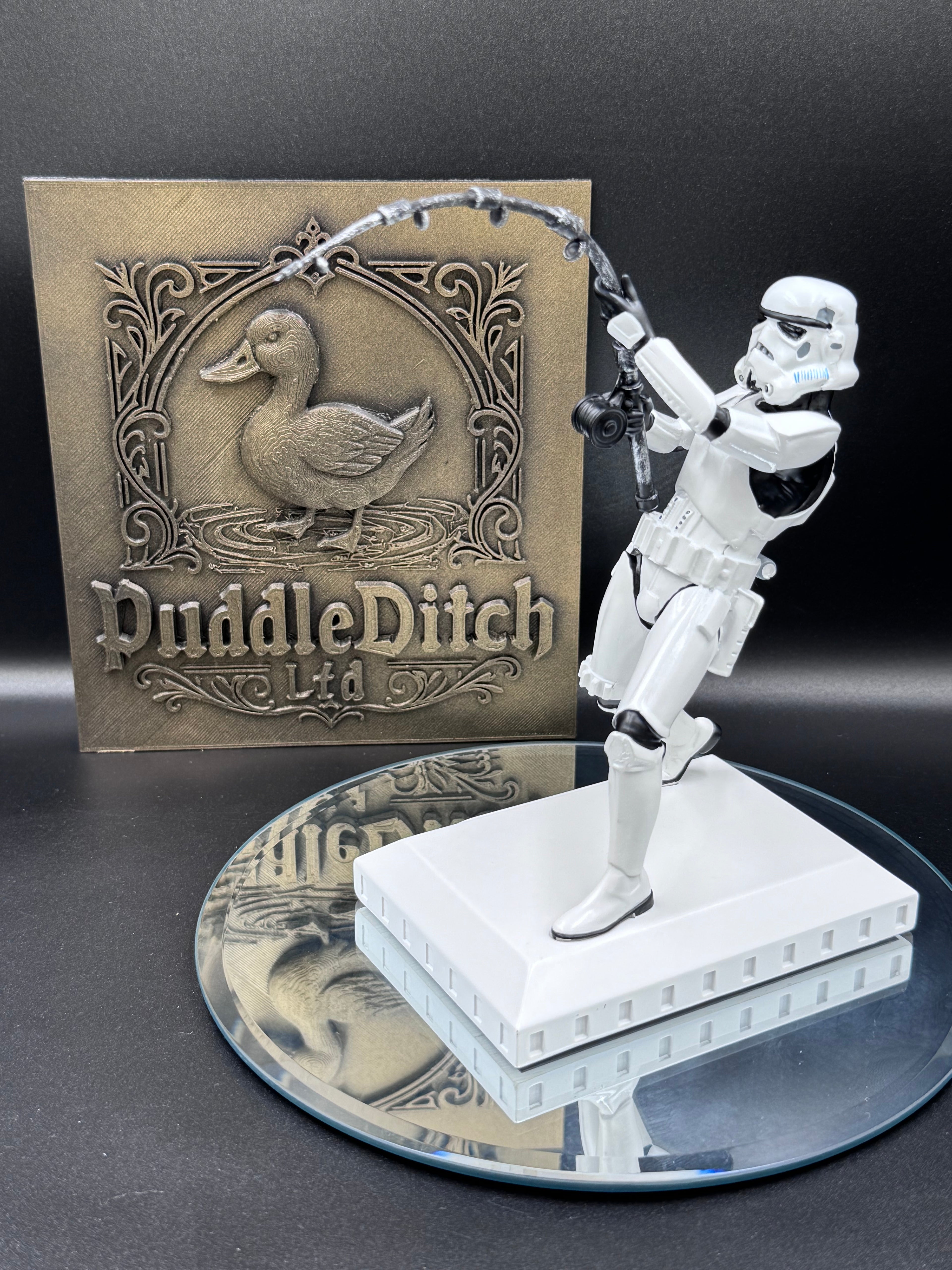 Original Stormtrooper What a Catch Fishing Figurine 16.5cm
