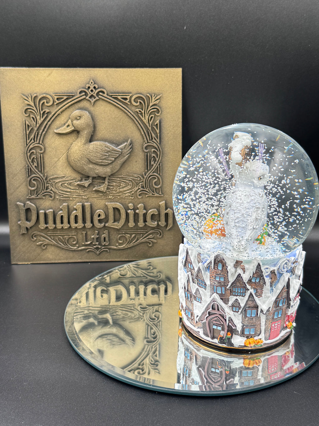 Harry Potter Hogsmeade Village Snow Globe | Officially Licensed Wizarding World Gift