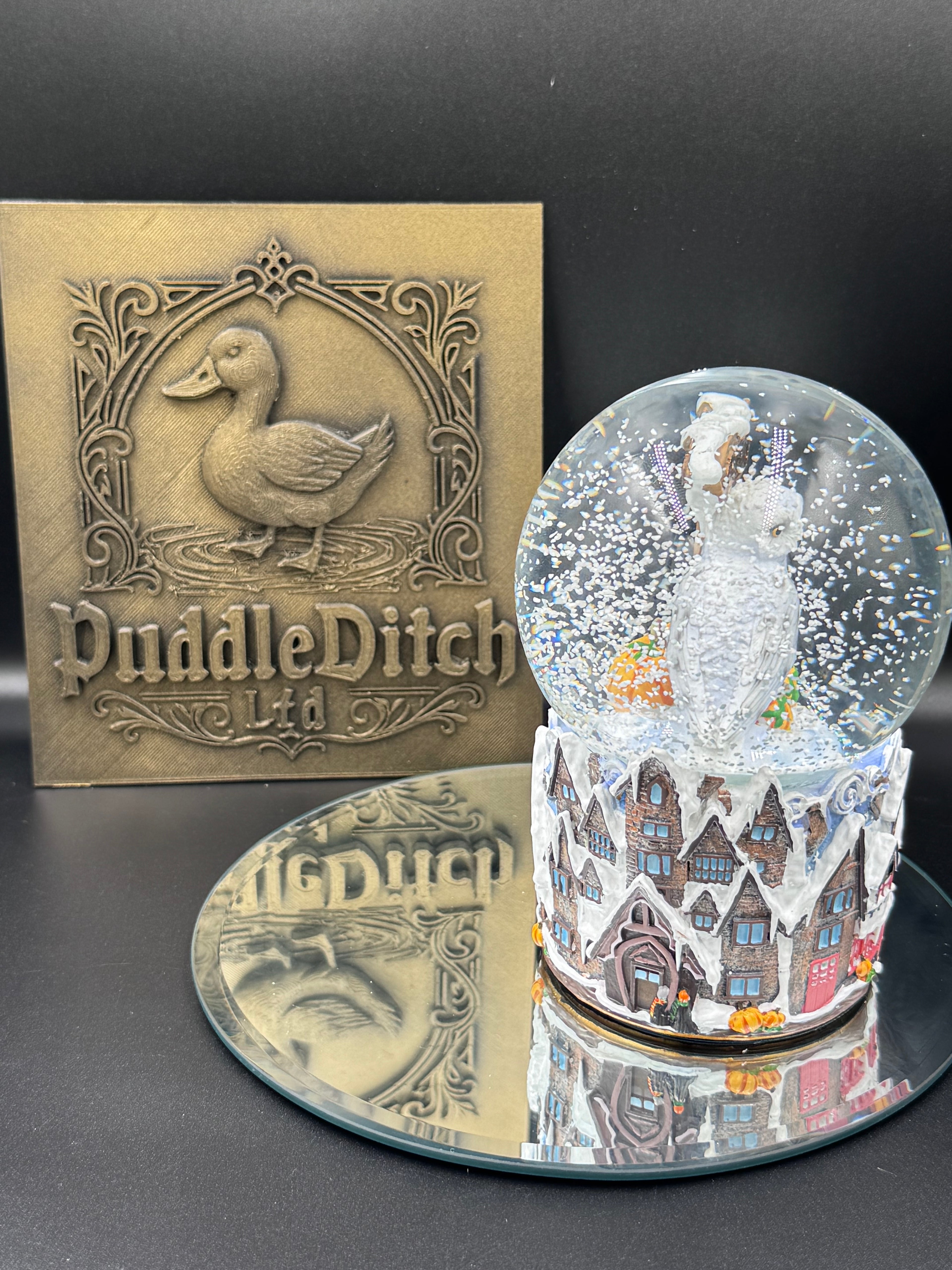Harry Potter Hogsmeade Village Snow Globe | Officially Licensed Wizarding World Gift
