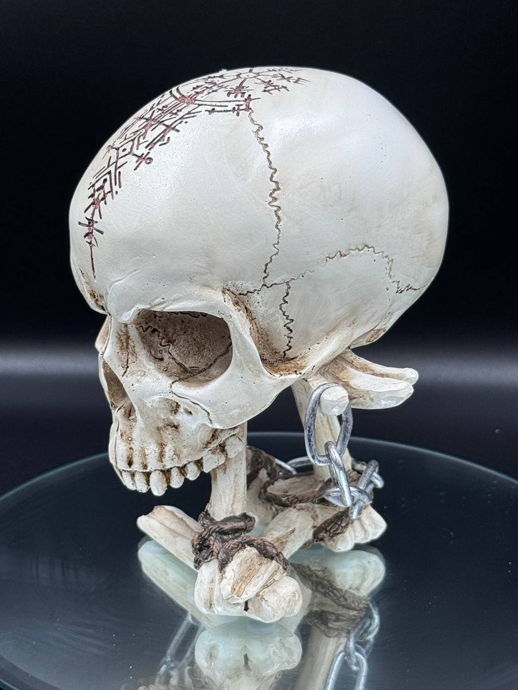 The Reckoning Skull Ornament 14.5cm