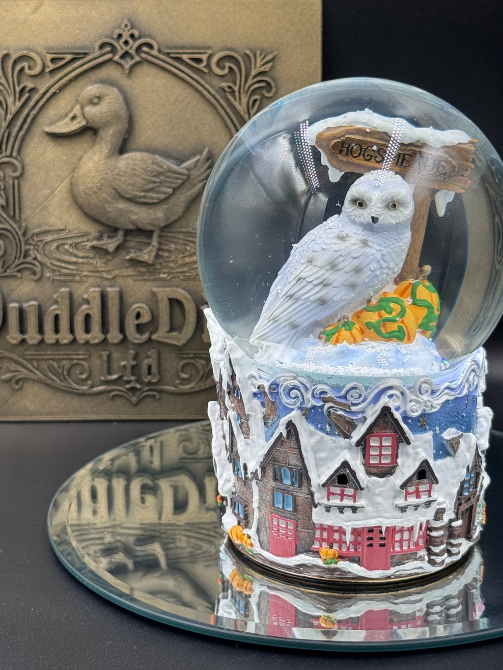 Harry Potter Hogsmeade Village Snow Globe | Officially Licensed Wizarding World Gift