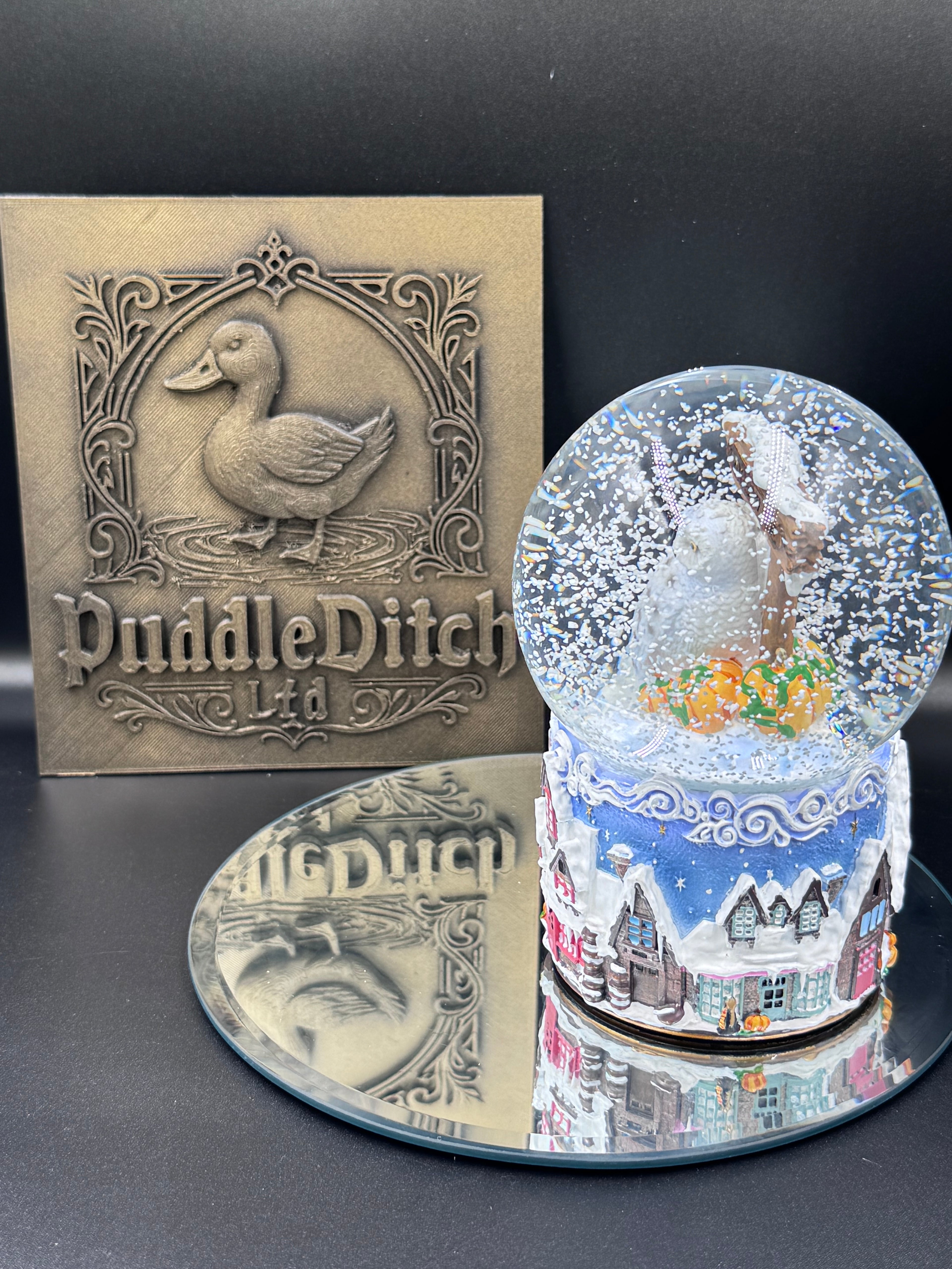 Harry Potter Hogsmeade Village Snow Globe | Officially Licensed Wizarding World Gift