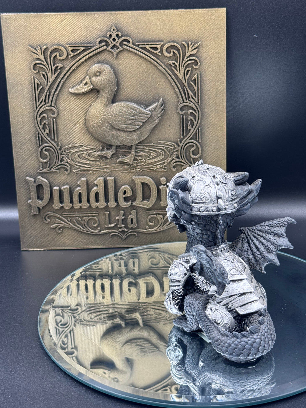 Sir Swordflame Dragon Figurine 10cm