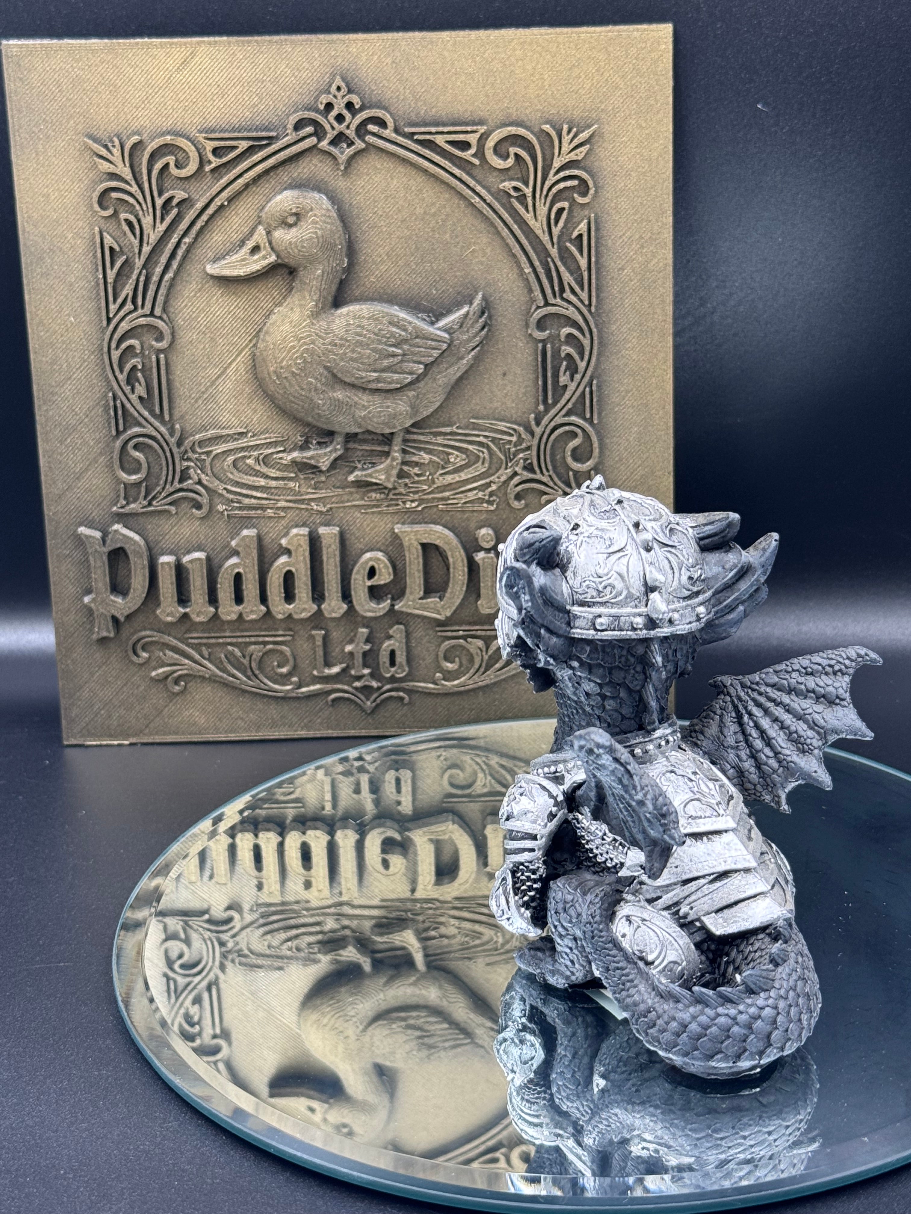 Sir Swordflame Dragon Figurine 10cm