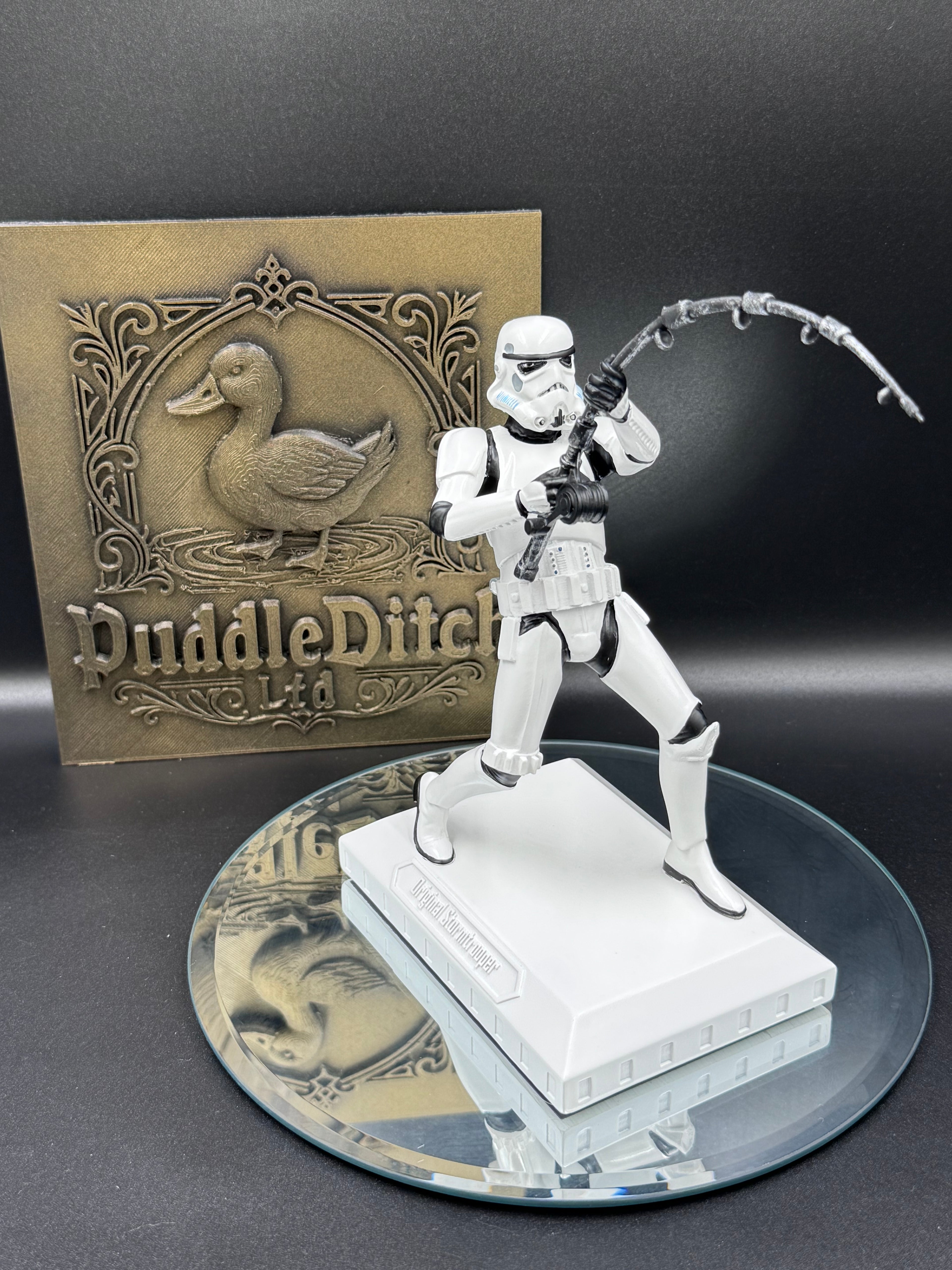 Original Stormtrooper What a Catch Fishing Figurine 16.5cm