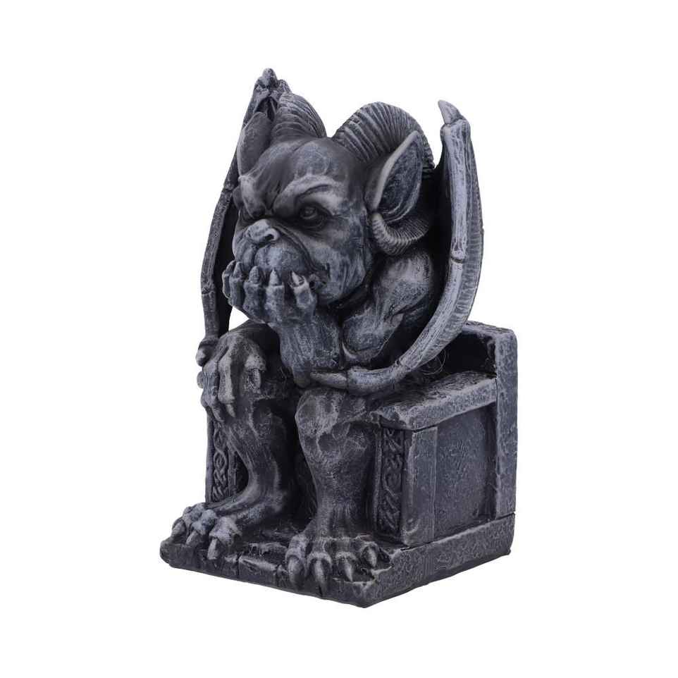 Edo Gothic Gargoyle Figurine on Throne 13.7cm – Nemesis Now