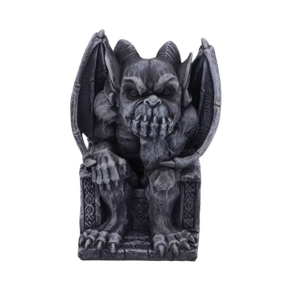 Edo Gothic Gargoyle Figurine on Throne 13.7cm – Nemesis Now