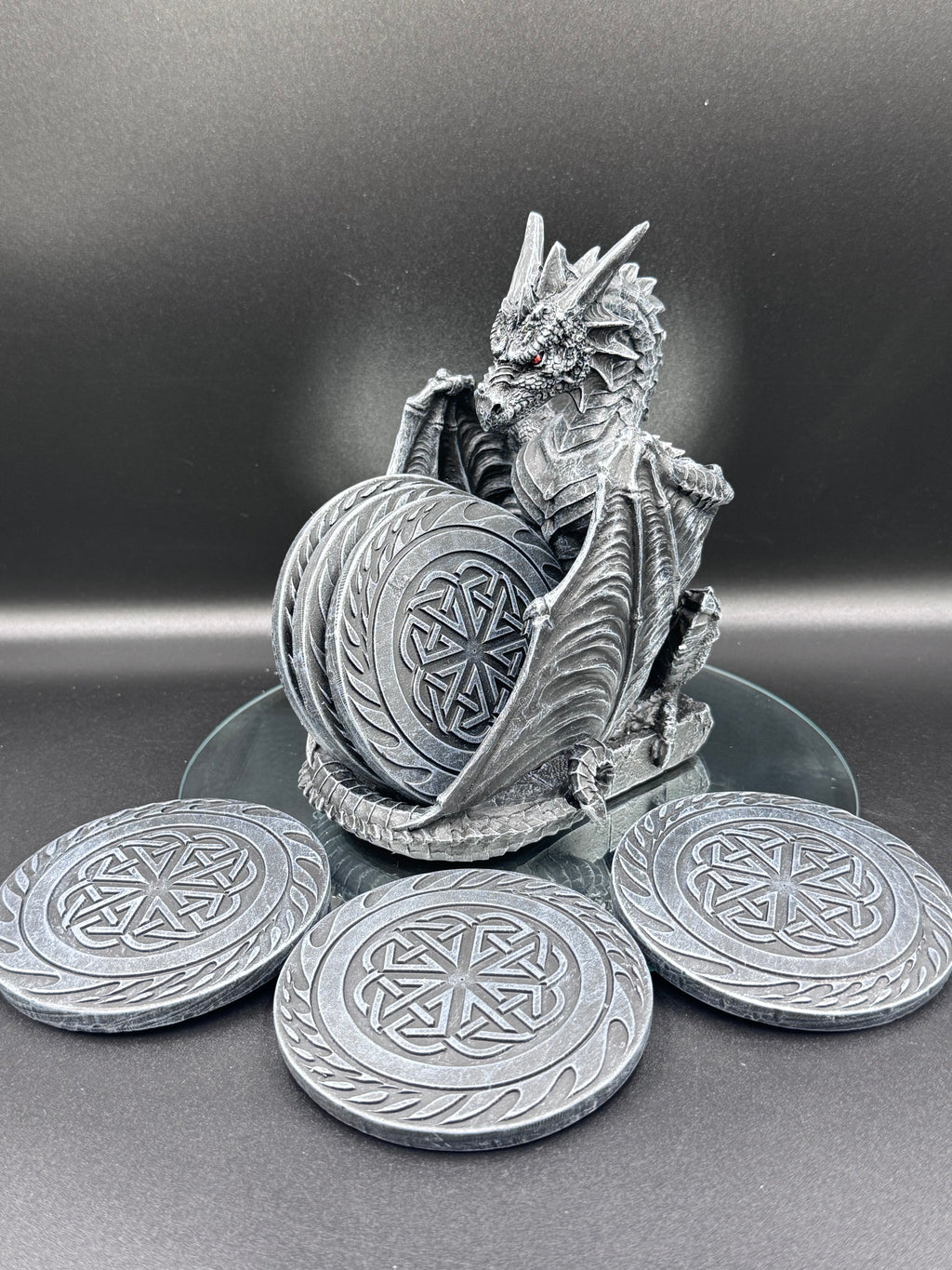 Dragons Lair Coaster Set 16.5cm
