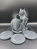 Dragons Lair Coaster Set 16.5cm