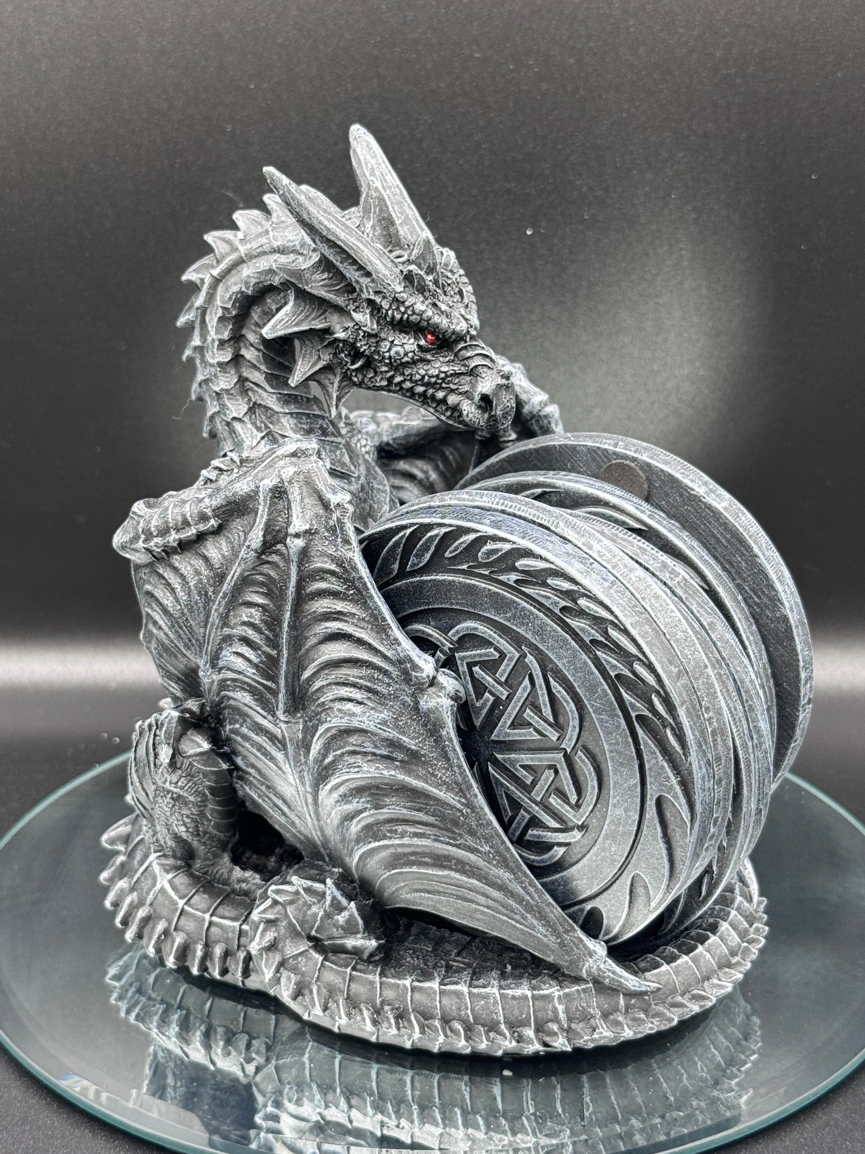 Dragons Lair Coaster Set 16.5cm