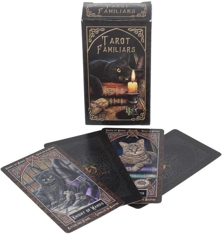 Lisa Parker Tarot Familiars Cards – 78-Card Gothic Fantasy Deck
