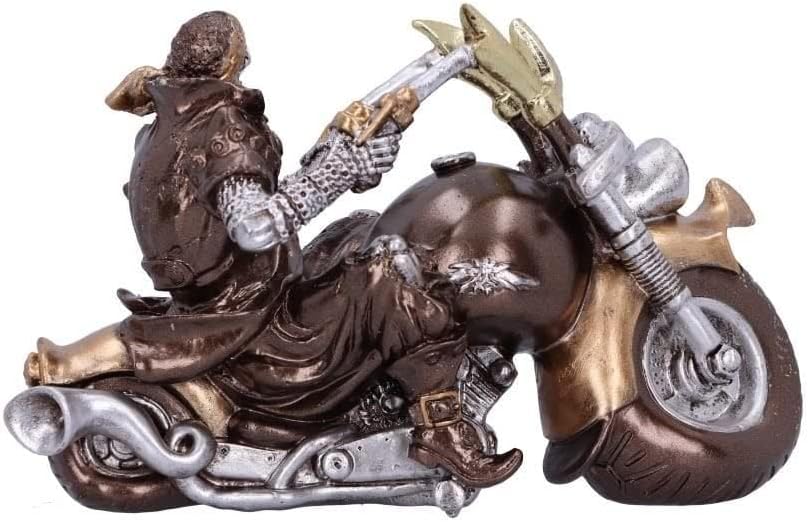 Full Throttle Skeleton Motorcycle Figurine 17cm | Nemesis Now