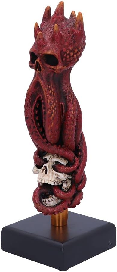 Kraken's Hold Red Kraken & Skull Figurine – Nemesis Now