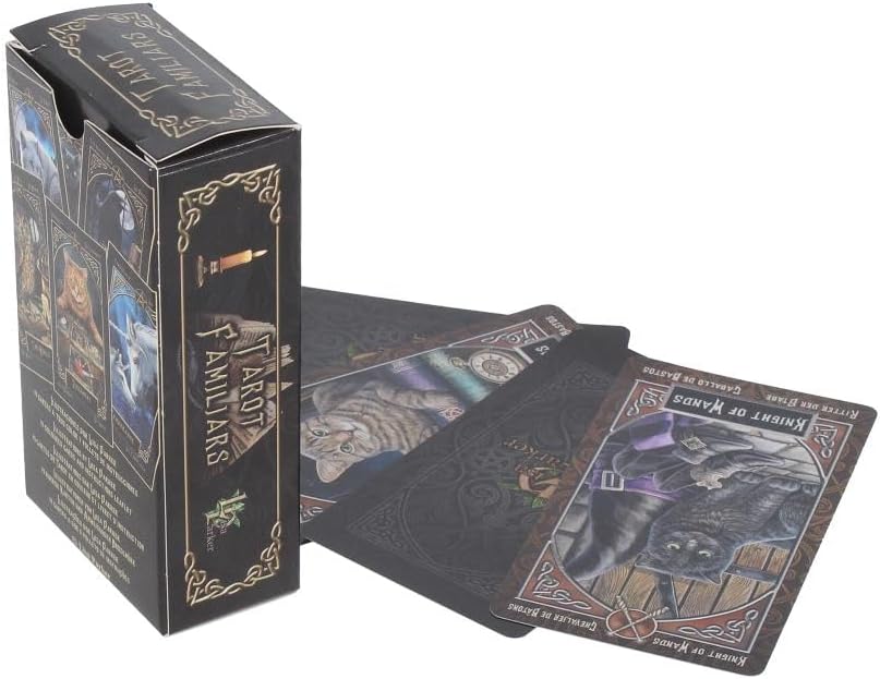 Lisa Parker Tarot Familiars Cards – 78-Card Gothic Fantasy Deck