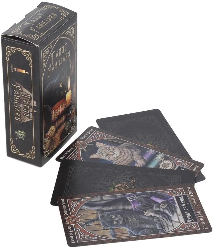 Lisa Parker Tarot Familiars Cards – 78-Card Gothic Fantasy Deck