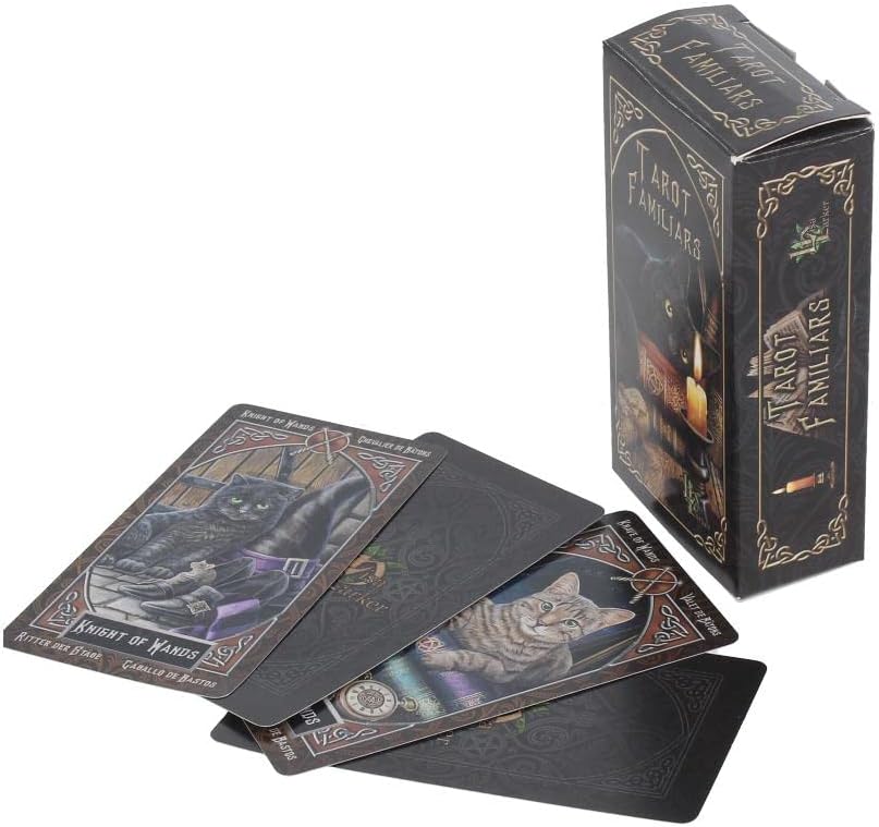 Lisa Parker Tarot Familiars Cards – 78-Card Gothic Fantasy Deck