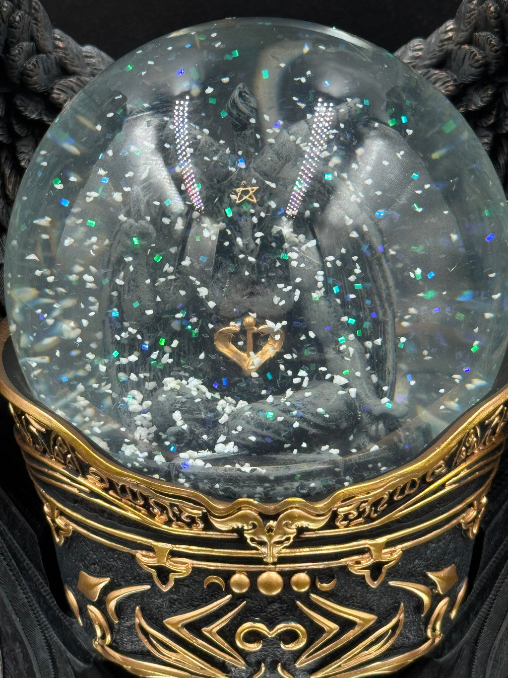 Baphomet Antiquity Snow Globe 22.5cm