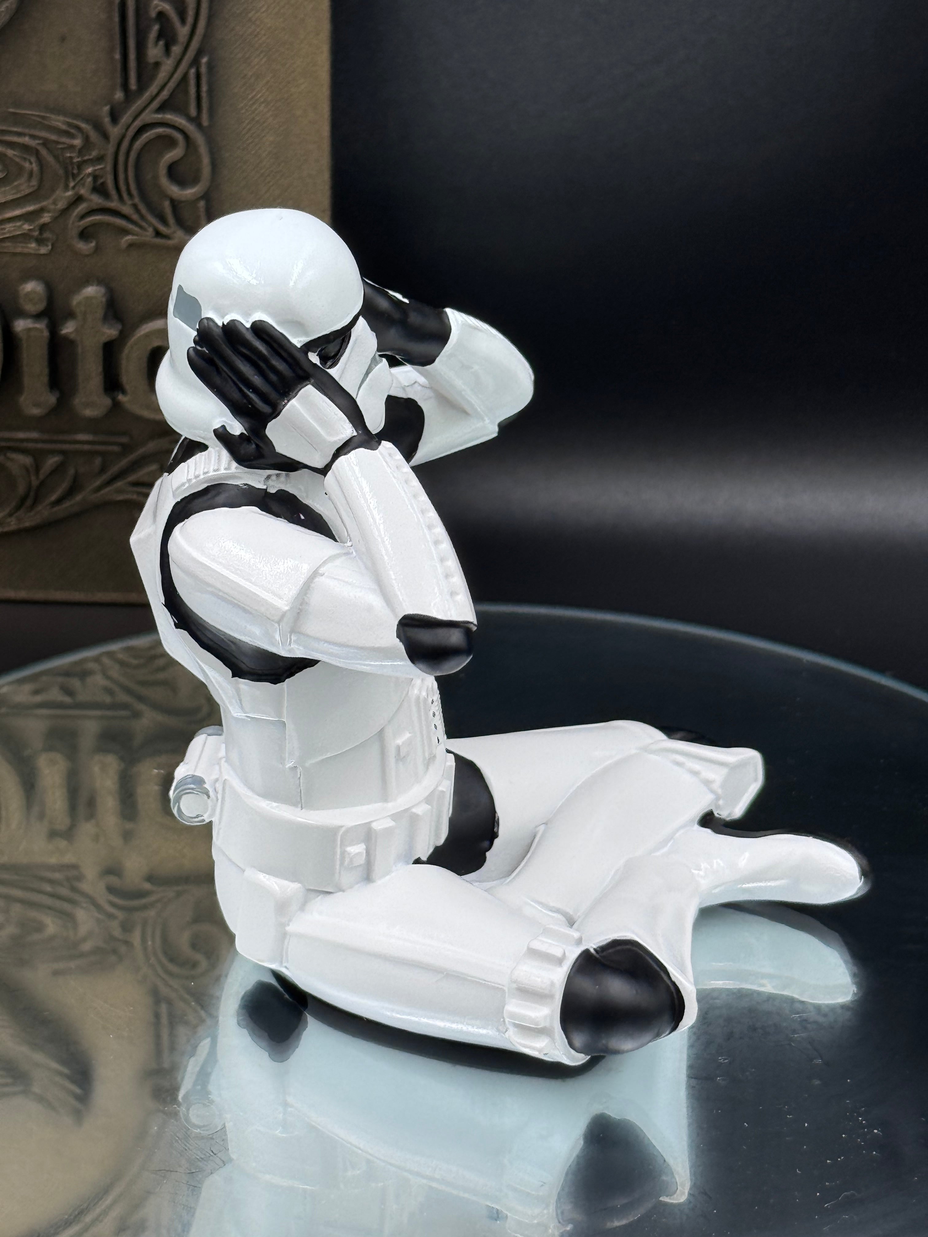 The Original Stormtrooper Three Wise Sci-Fi Hear No Evil