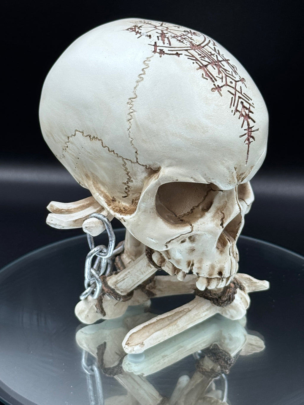 The Reckoning Skull Ornament 14.5cm