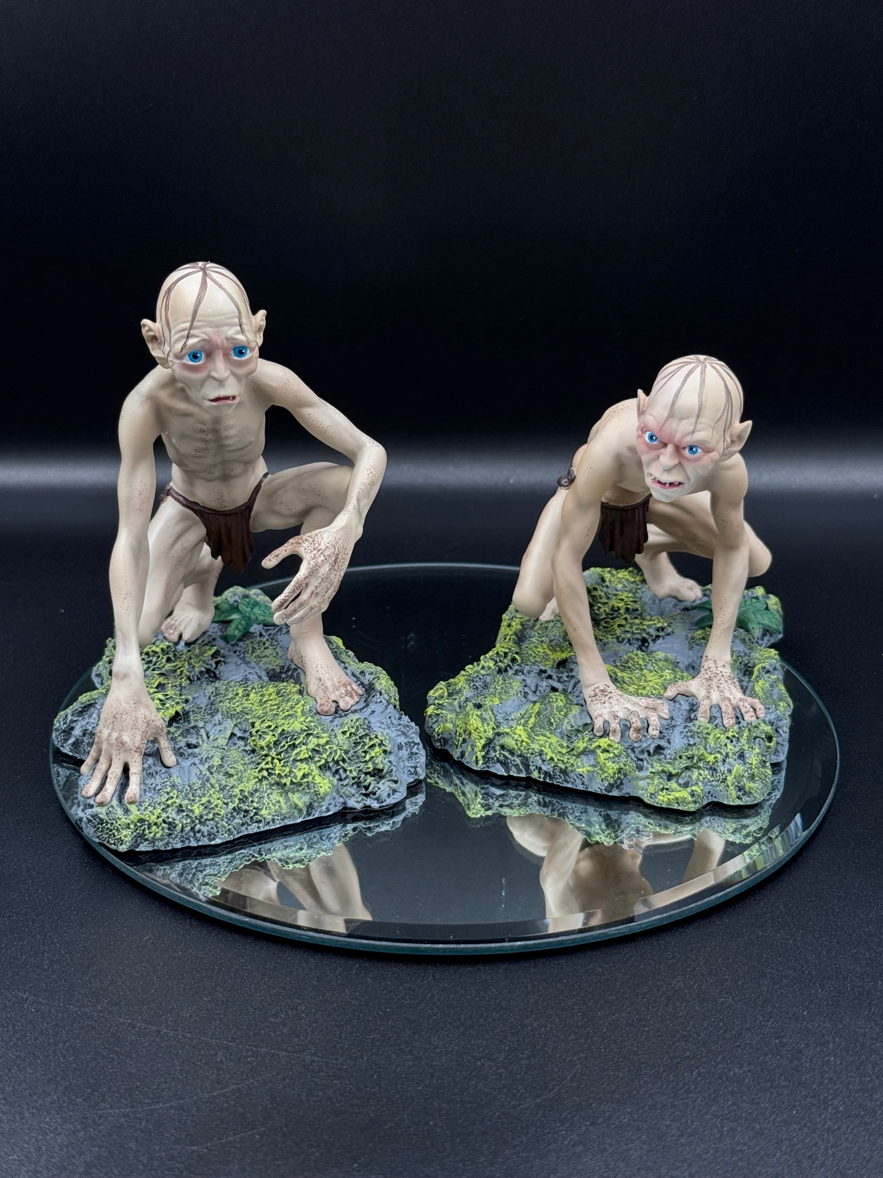 Lord of the Rings Gollum and Smeagol (Set of 2) 13cm