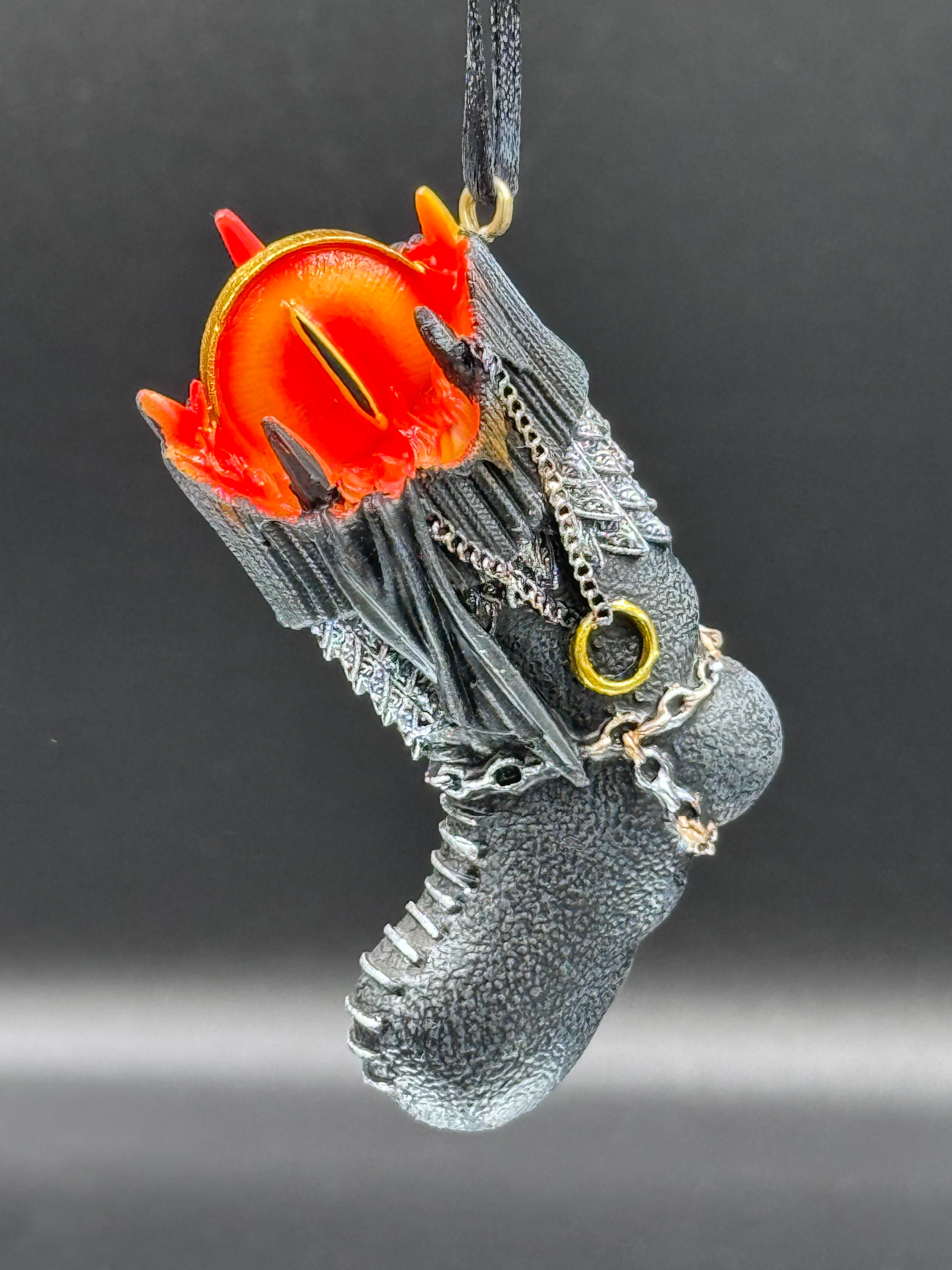 Lord of the Rings Sauron Stocking Hanging Ornament 6.5cm