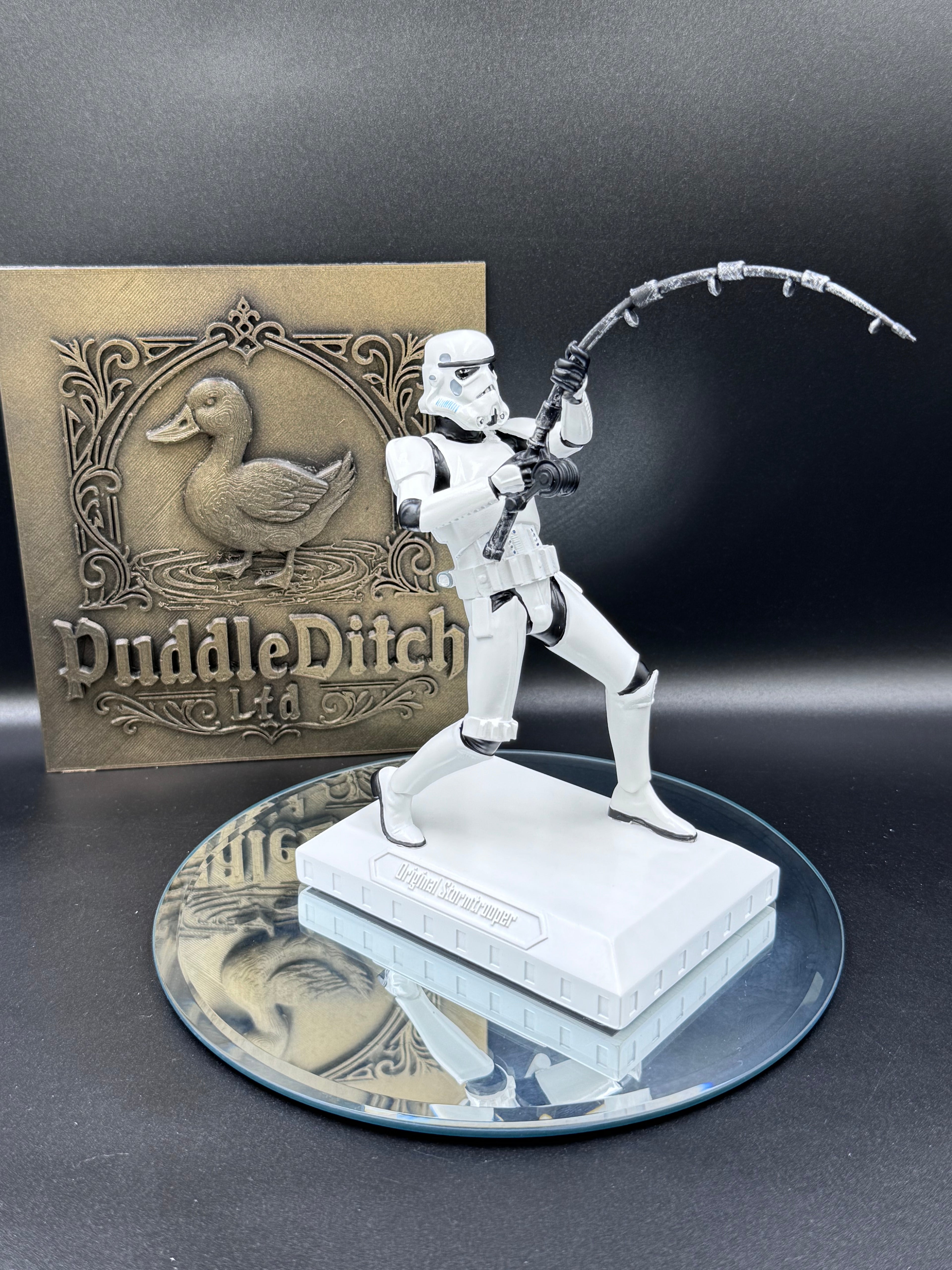 Original Stormtrooper What a Catch Fishing Figurine 16.5cm