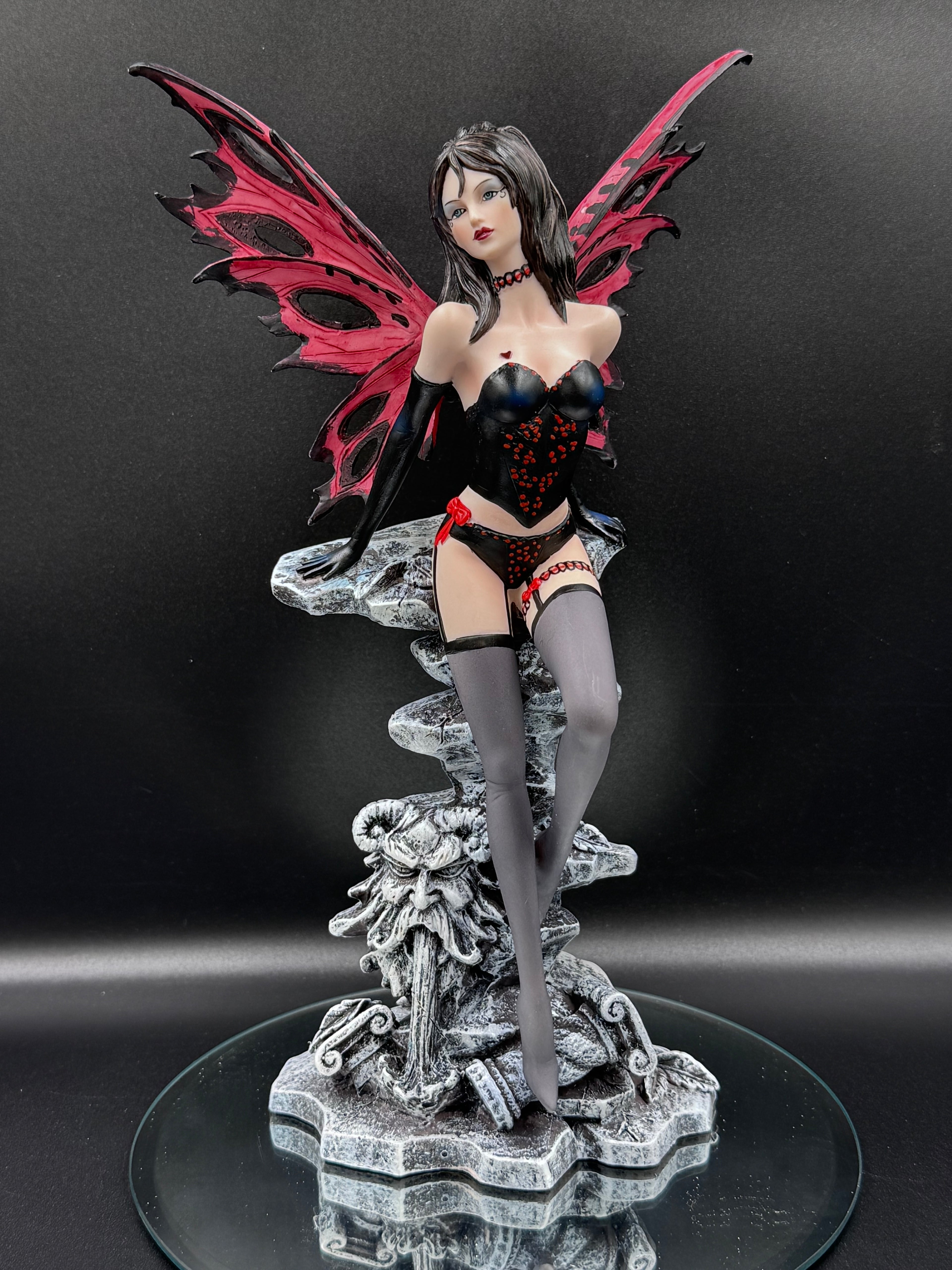 Small Scarlet 28.5cm Seductive Dark Fairy Figurine