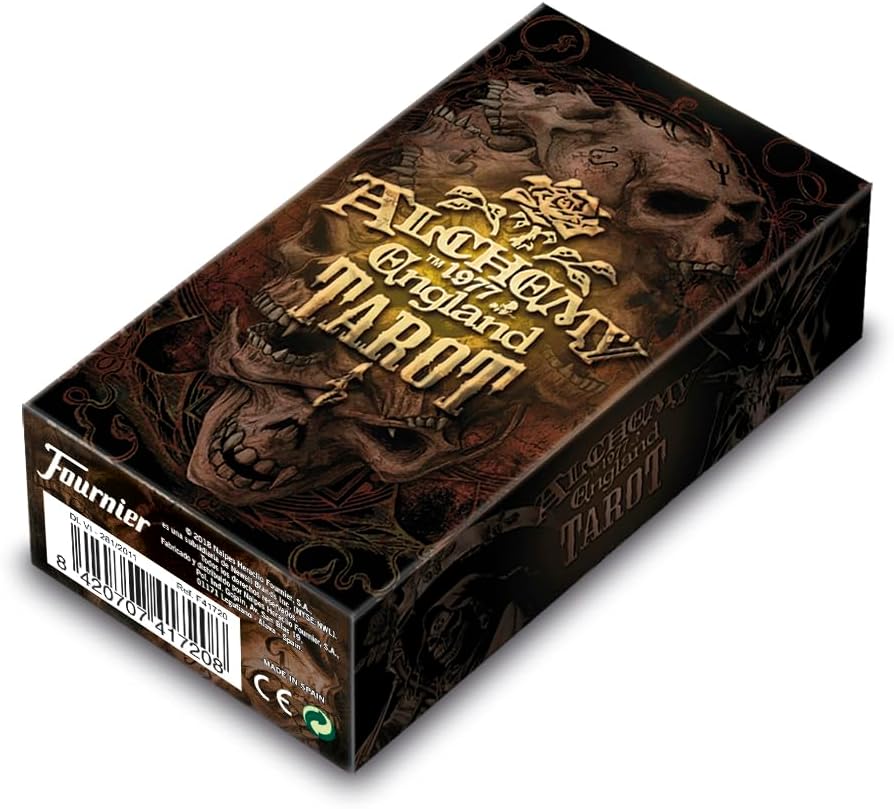 Alchemy England Gothic Tarot Cards – 78-Card Deck with Guidebook