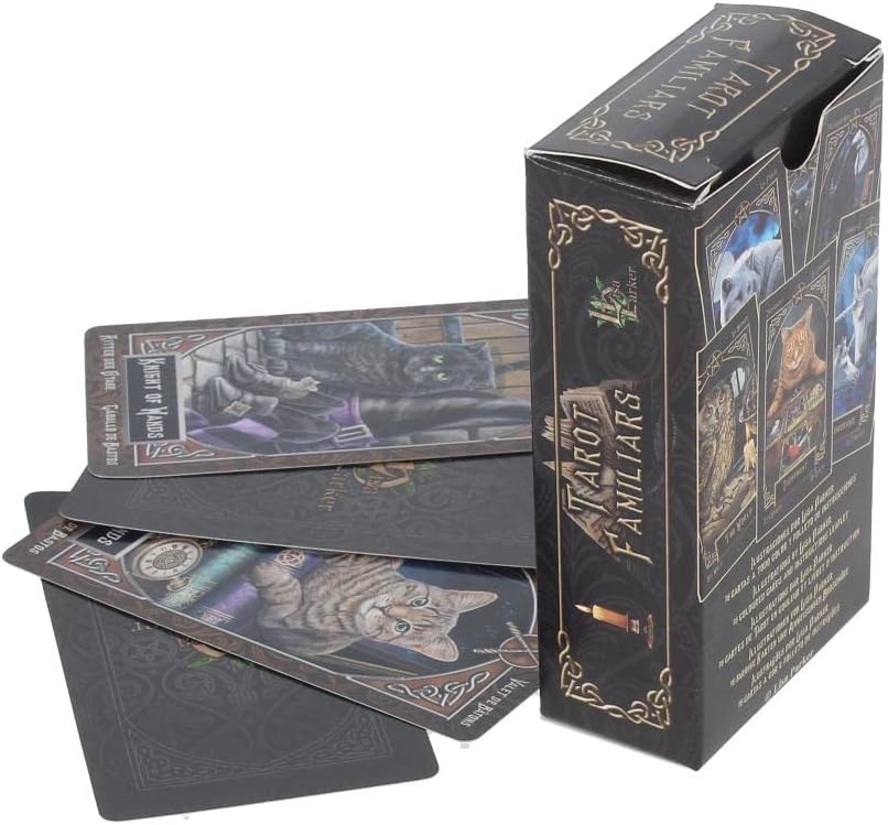 Lisa Parker Tarot Familiars Cards – 78-Card Gothic Fantasy Deck