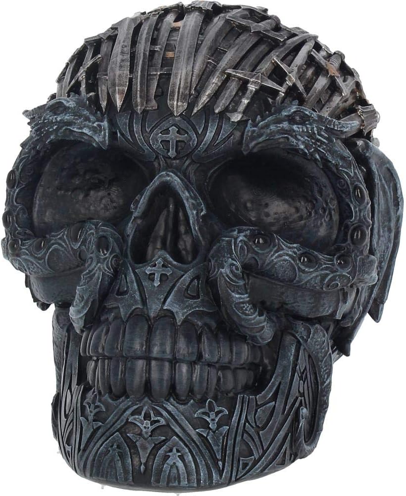 Sword Skull Gothic Dragon & Sword Ornament 18.5cm – Nemesis Now