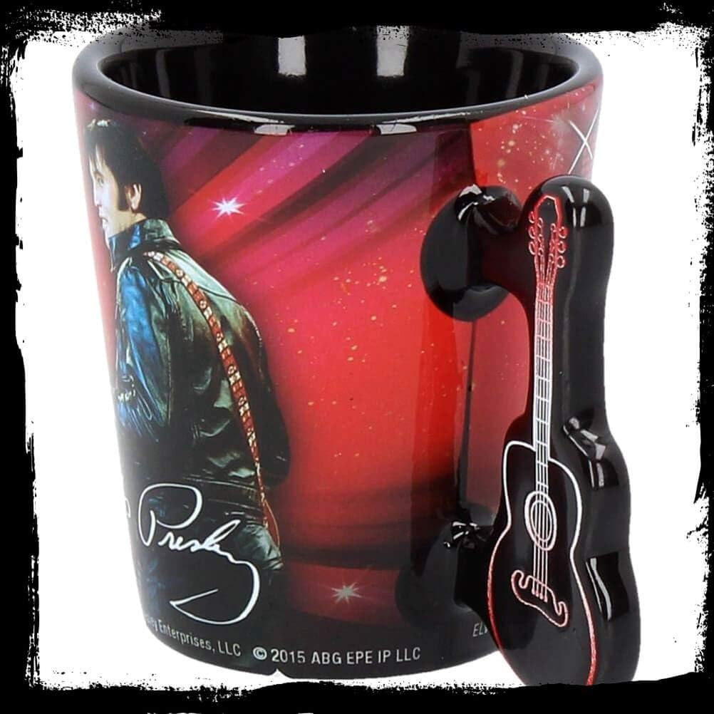 Elvis Presley '68 Comeback Espresso Cup 85ml with Guitar Handle