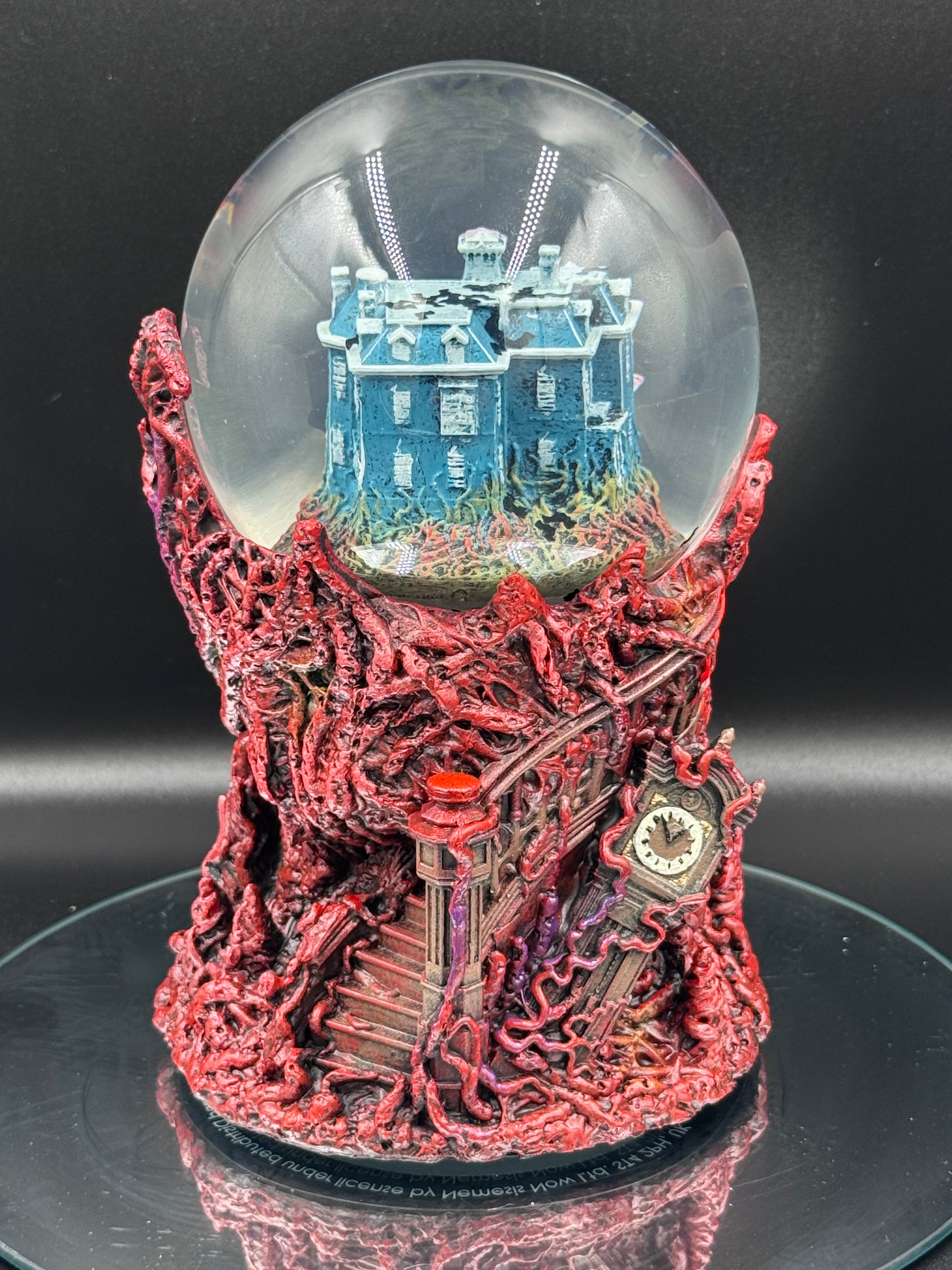 Stranger Things Vecna Snow Globe | Motorised Creel House Collectible | Nemesis Now