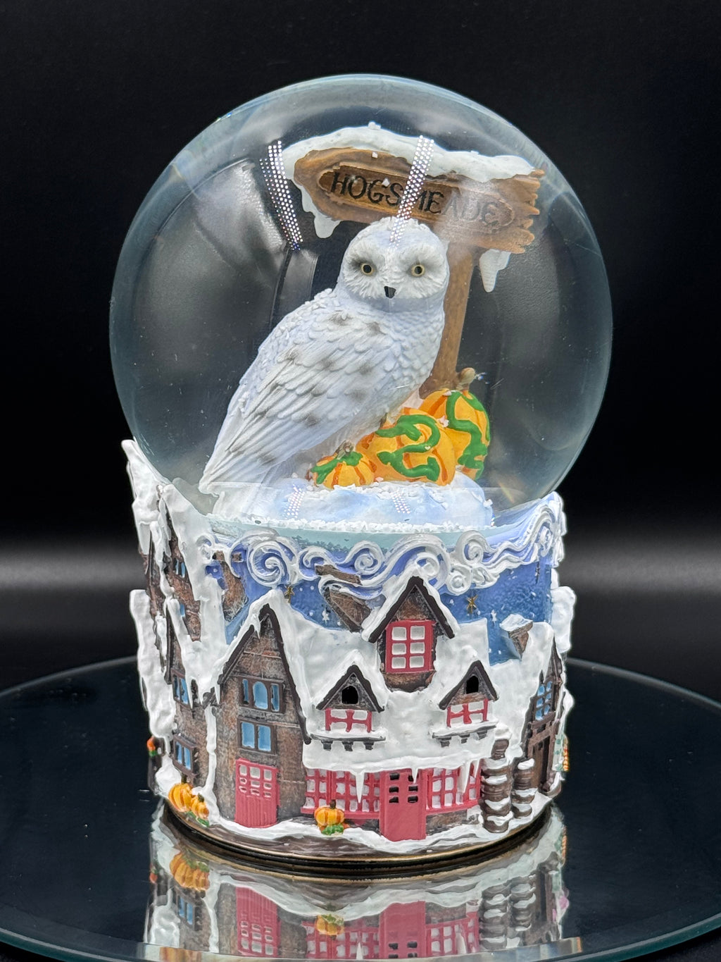 Harry Potter Hogsmeade Village Snow Globe | Officially Licensed Wizarding World Gift