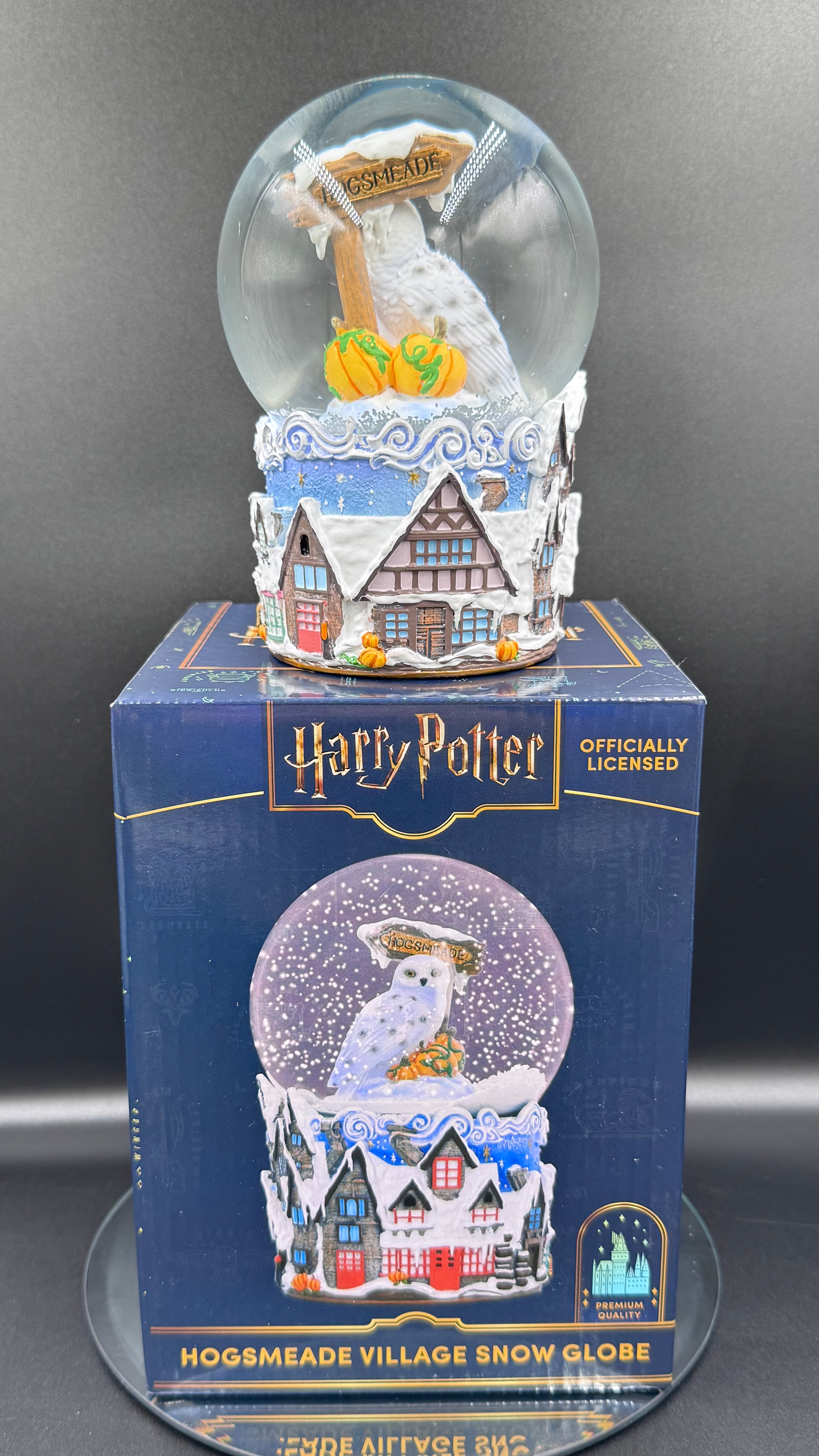 Harry Potter Hogsmeade Village Snow Globe | Officially Licensed Wizarding World Gift